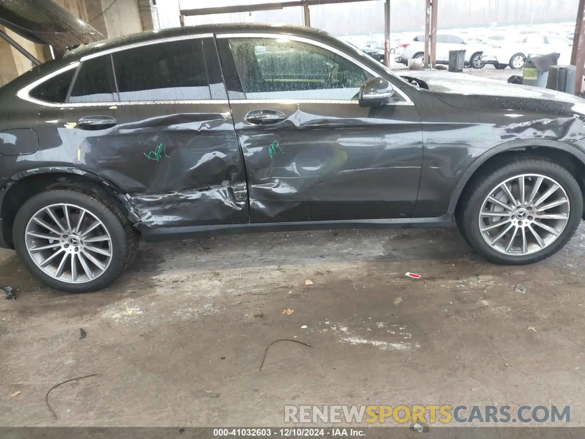 6 fotografías del automóvil dañado W1N0J8EB8MF979333 MERCEDES-BENZ GLC 300 2021