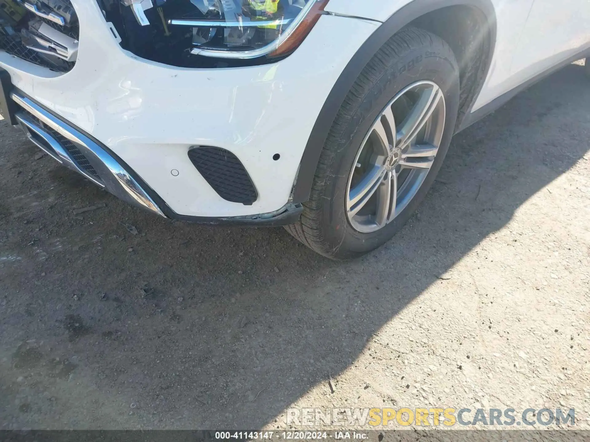 17 fotografías del automóvil dañado W1N0G8DB0NV333503 MERCEDES-BENZ GLC 300 2022