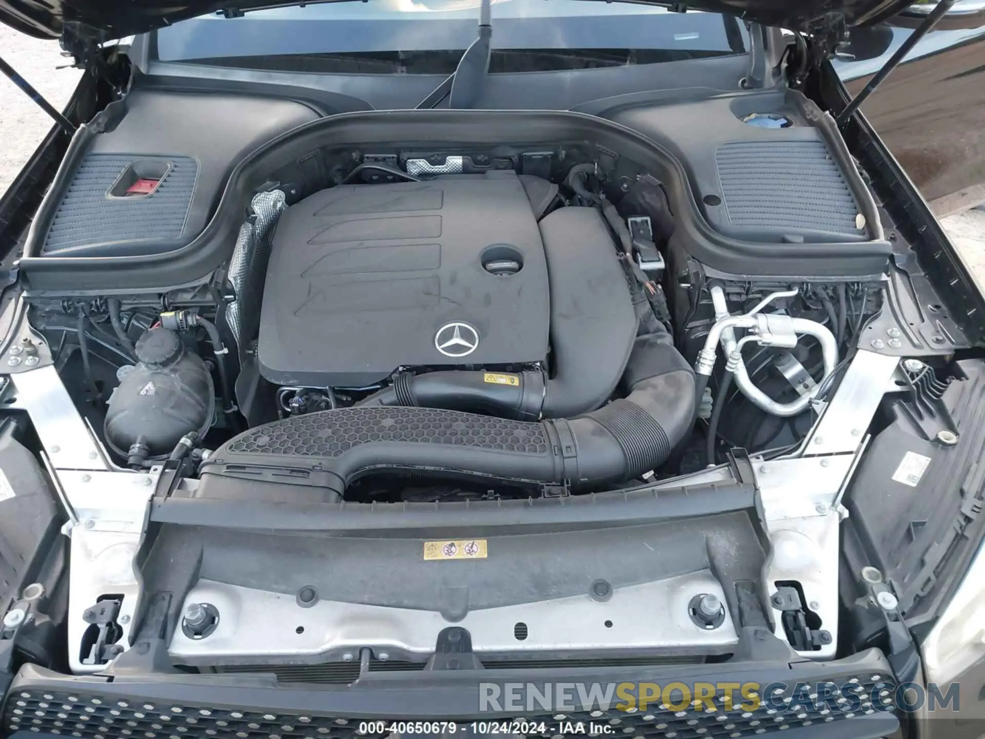 10 fotografías del automóvil dañado W1N0G8DB0NV335705 MERCEDES-BENZ GLC 300 2022