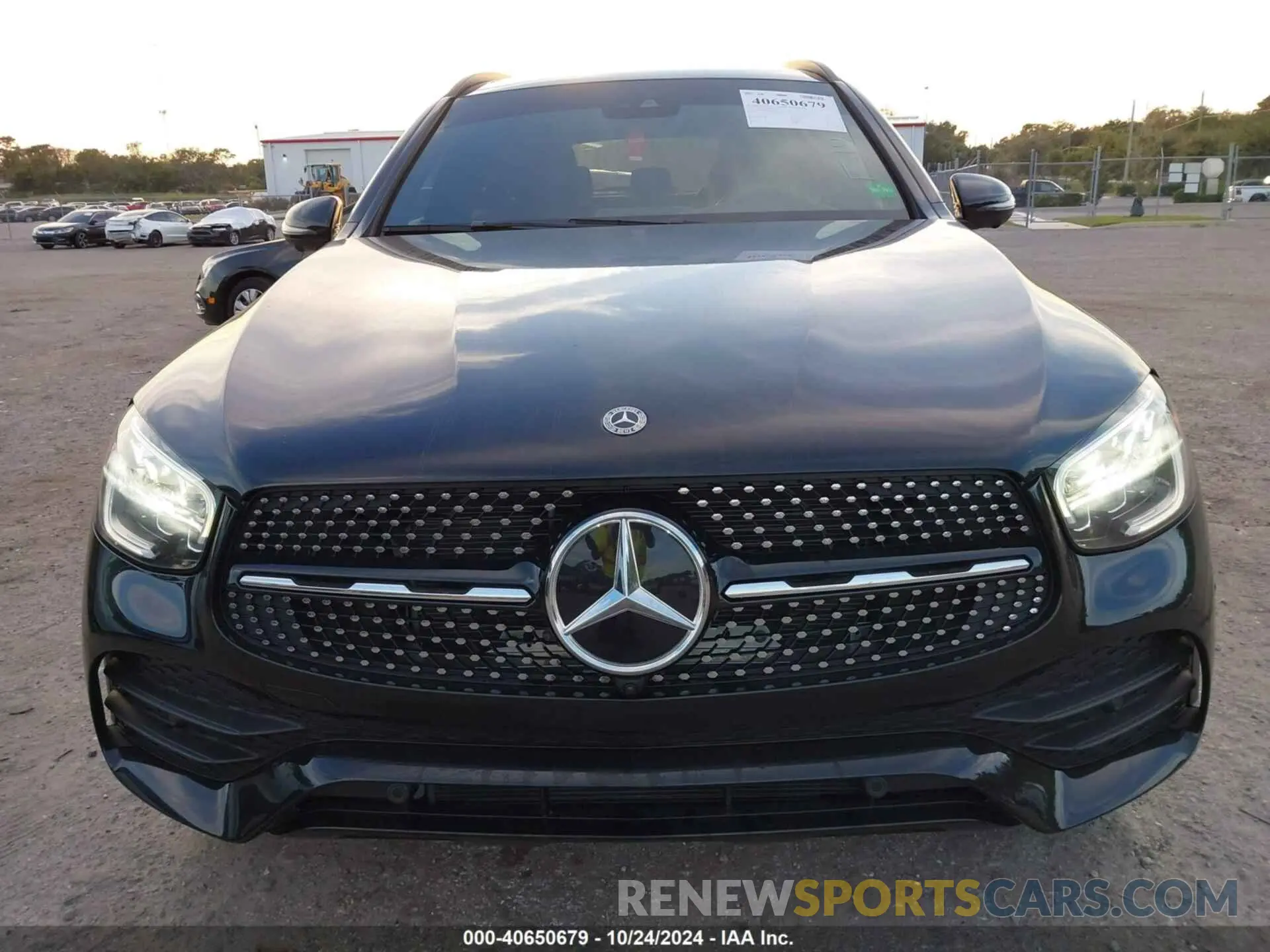 13 fotografías del automóvil dañado W1N0G8DB0NV335705 MERCEDES-BENZ GLC 300 2022