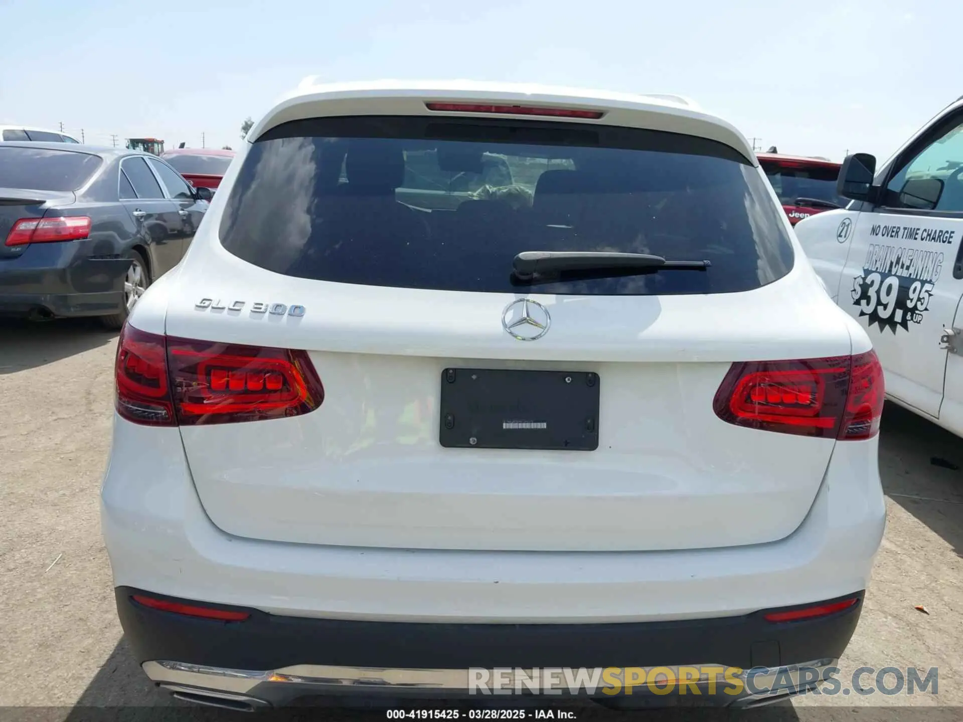 17 fotografías del automóvil dañado W1N0G8DB0NV344579 MERCEDES-BENZ GLC 300 2022