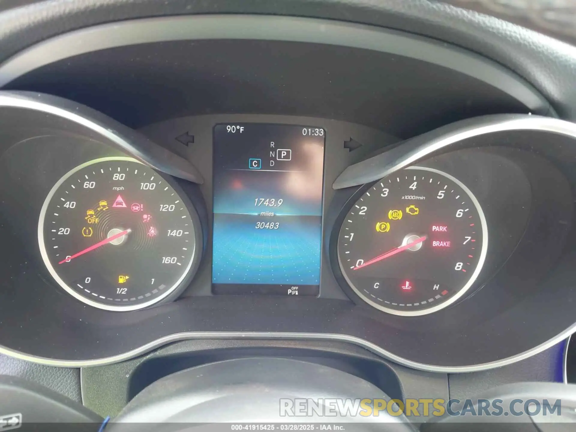 7 fotografías del automóvil dañado W1N0G8DB0NV344579 MERCEDES-BENZ GLC 300 2022