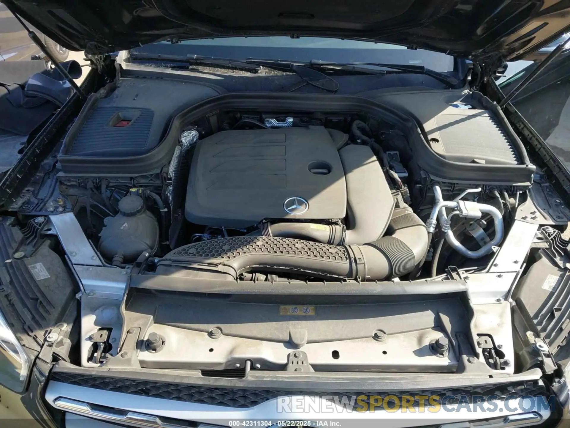 10 fotografías del automóvil dañado W1N0G8DB2NV399762 MERCEDES-BENZ GLC 300 2022