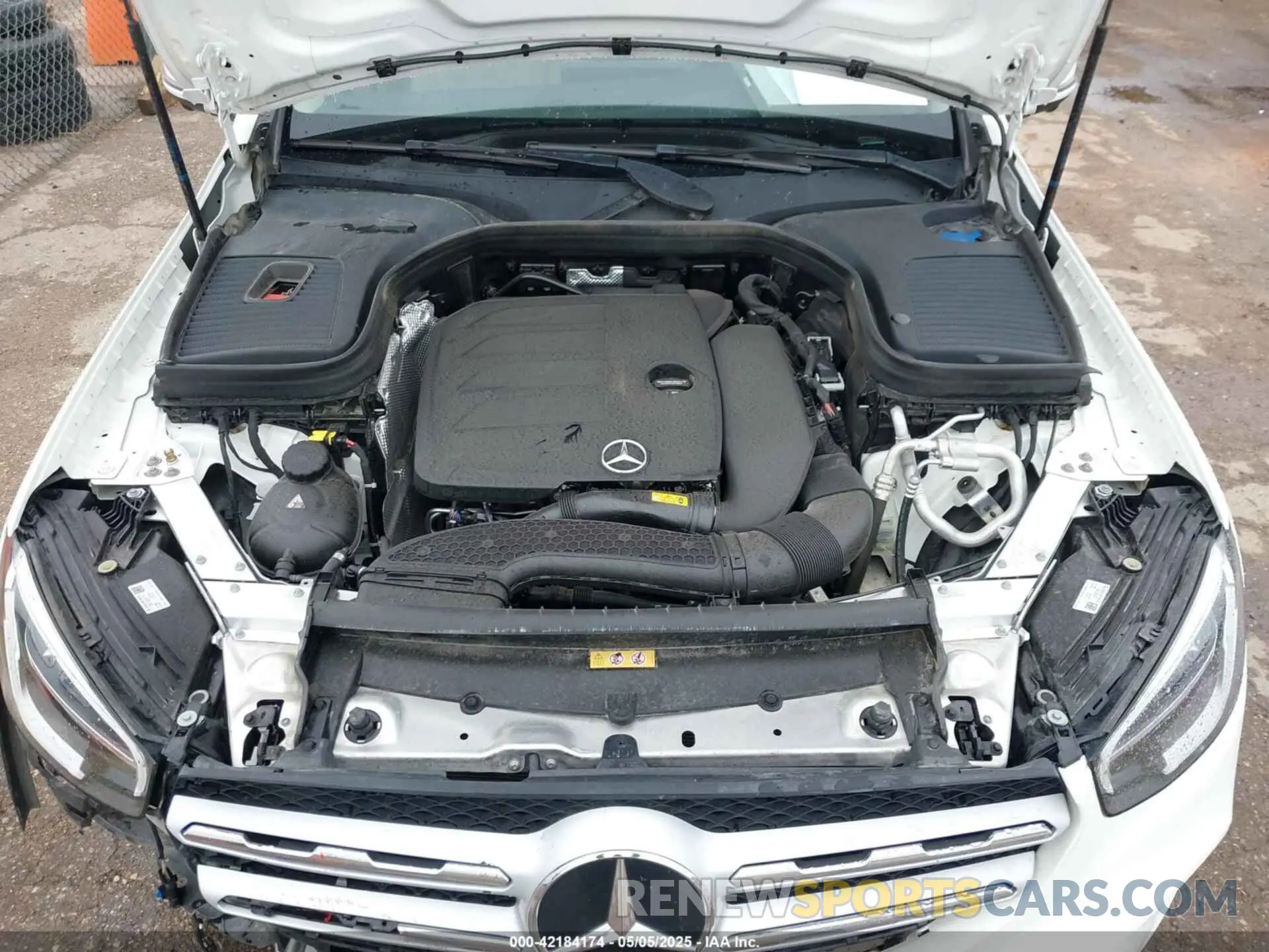 10 fotografías del automóvil dañado W1N0G8DB4NV394935 MERCEDES-BENZ GLC 300 2022