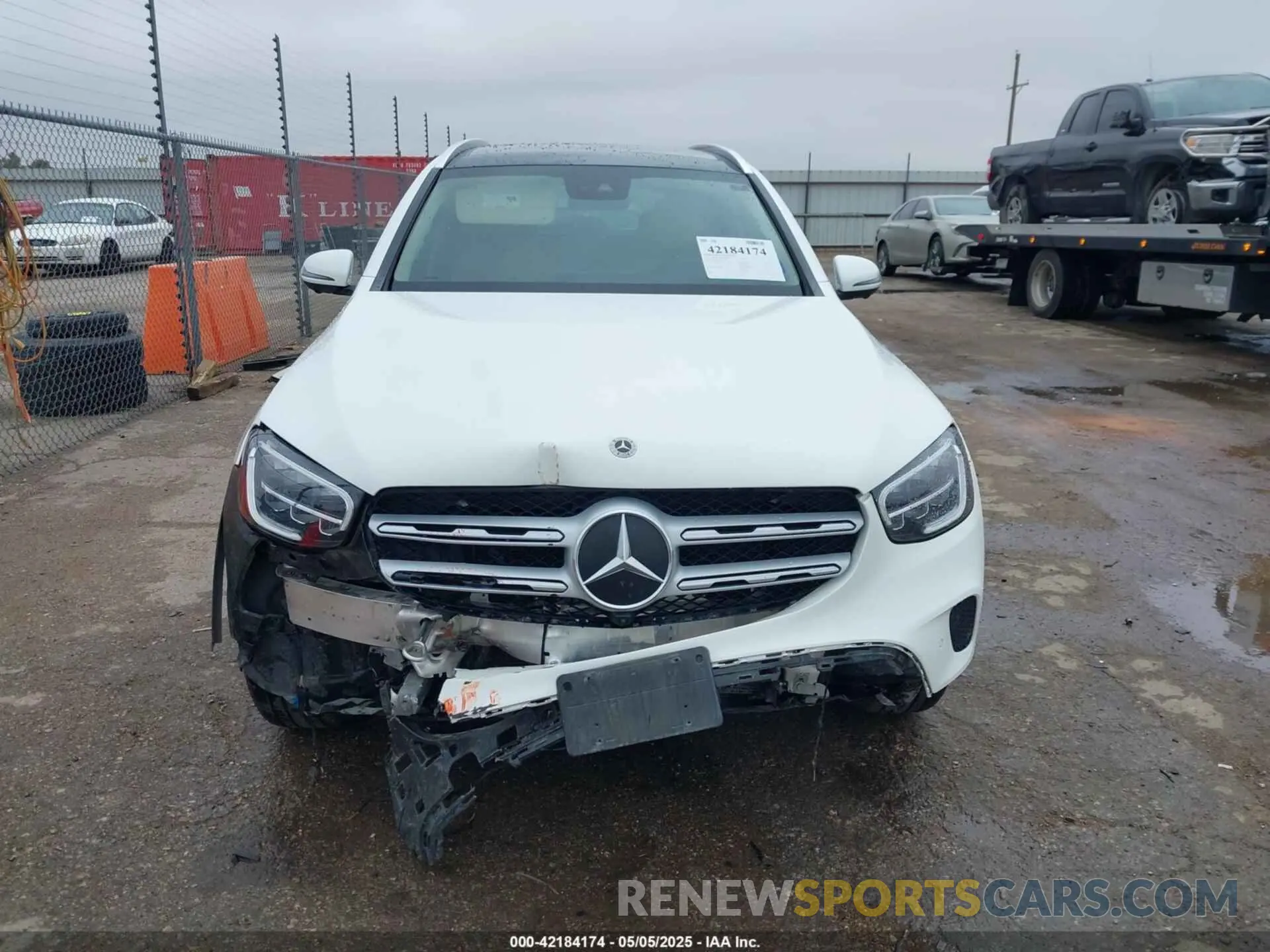 12 fotografías del automóvil dañado W1N0G8DB4NV394935 MERCEDES-BENZ GLC 300 2022