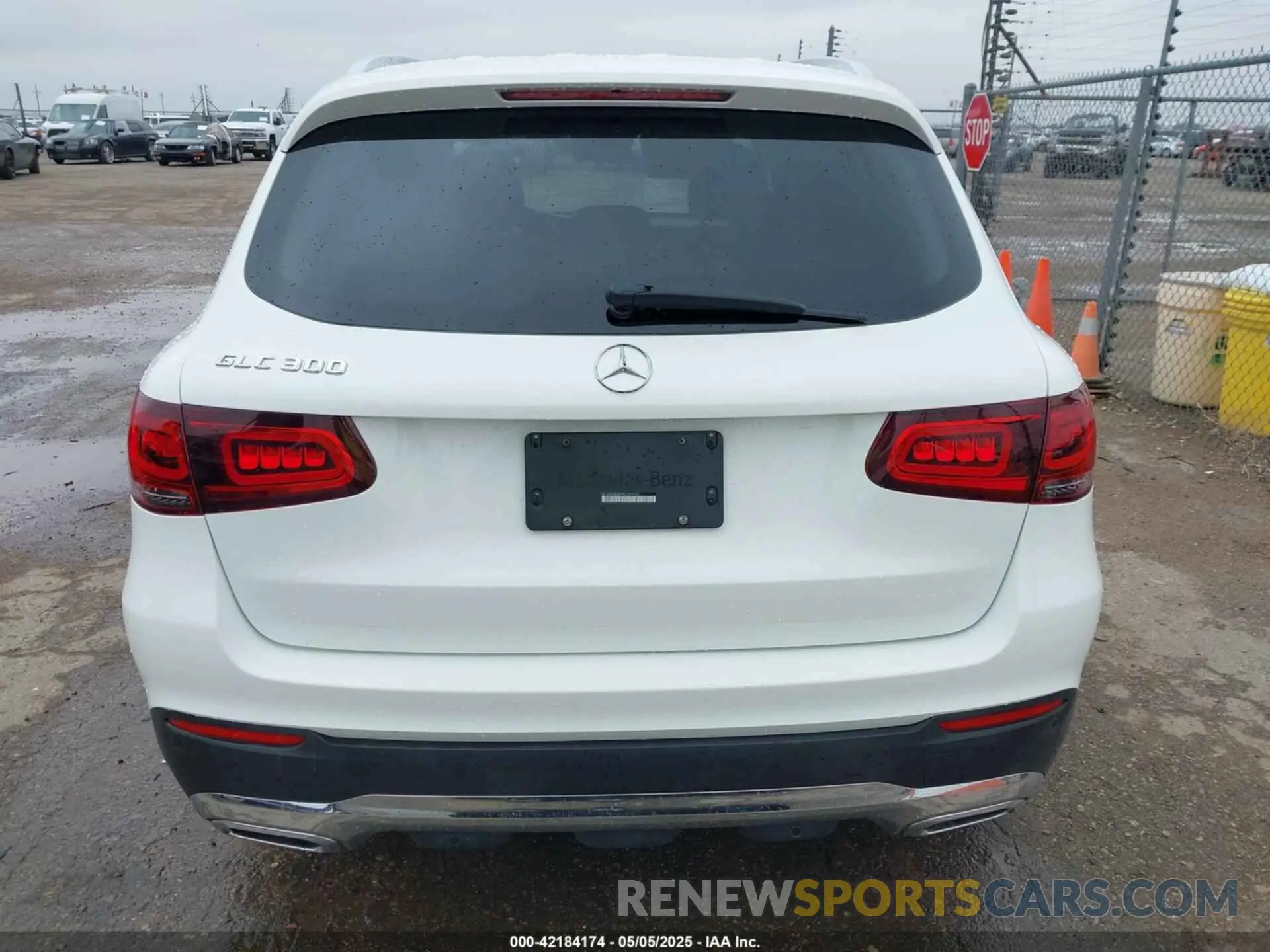 16 fotografías del automóvil dañado W1N0G8DB4NV394935 MERCEDES-BENZ GLC 300 2022