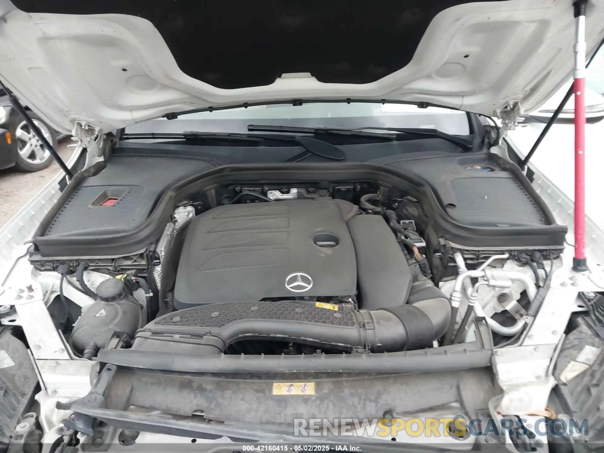 10 fotografías del automóvil dañado W1N0G8DB6NG056621 MERCEDES-BENZ GLC 300 2022