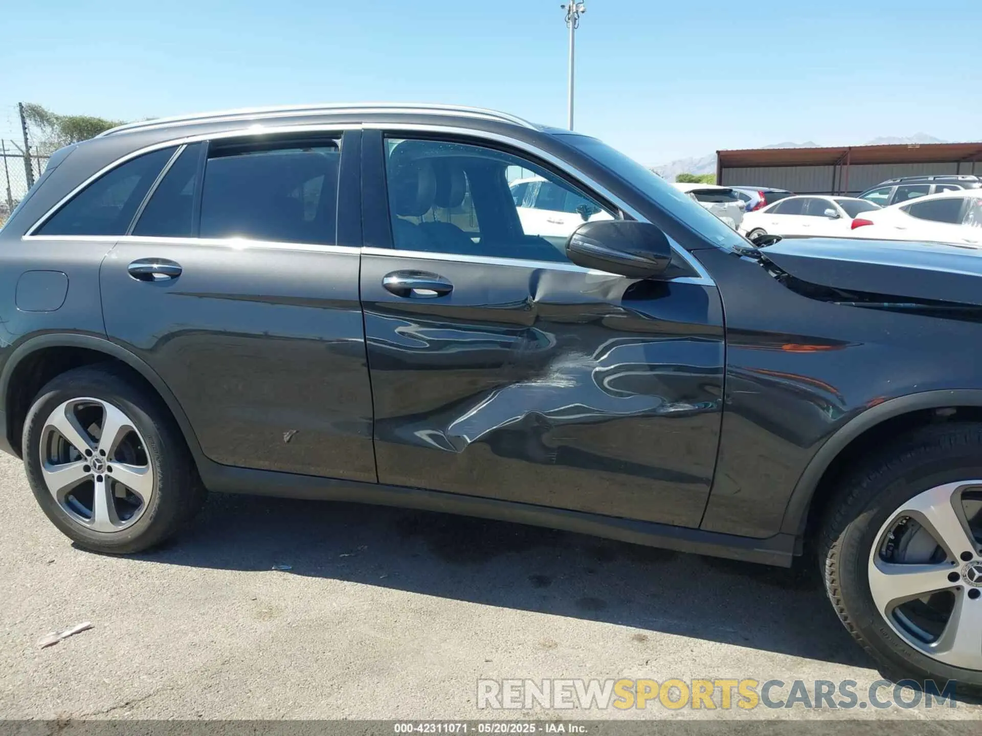 13 fotografías del automóvil dañado W1N0G8DB7NG112565 MERCEDES-BENZ GLC 300 2022