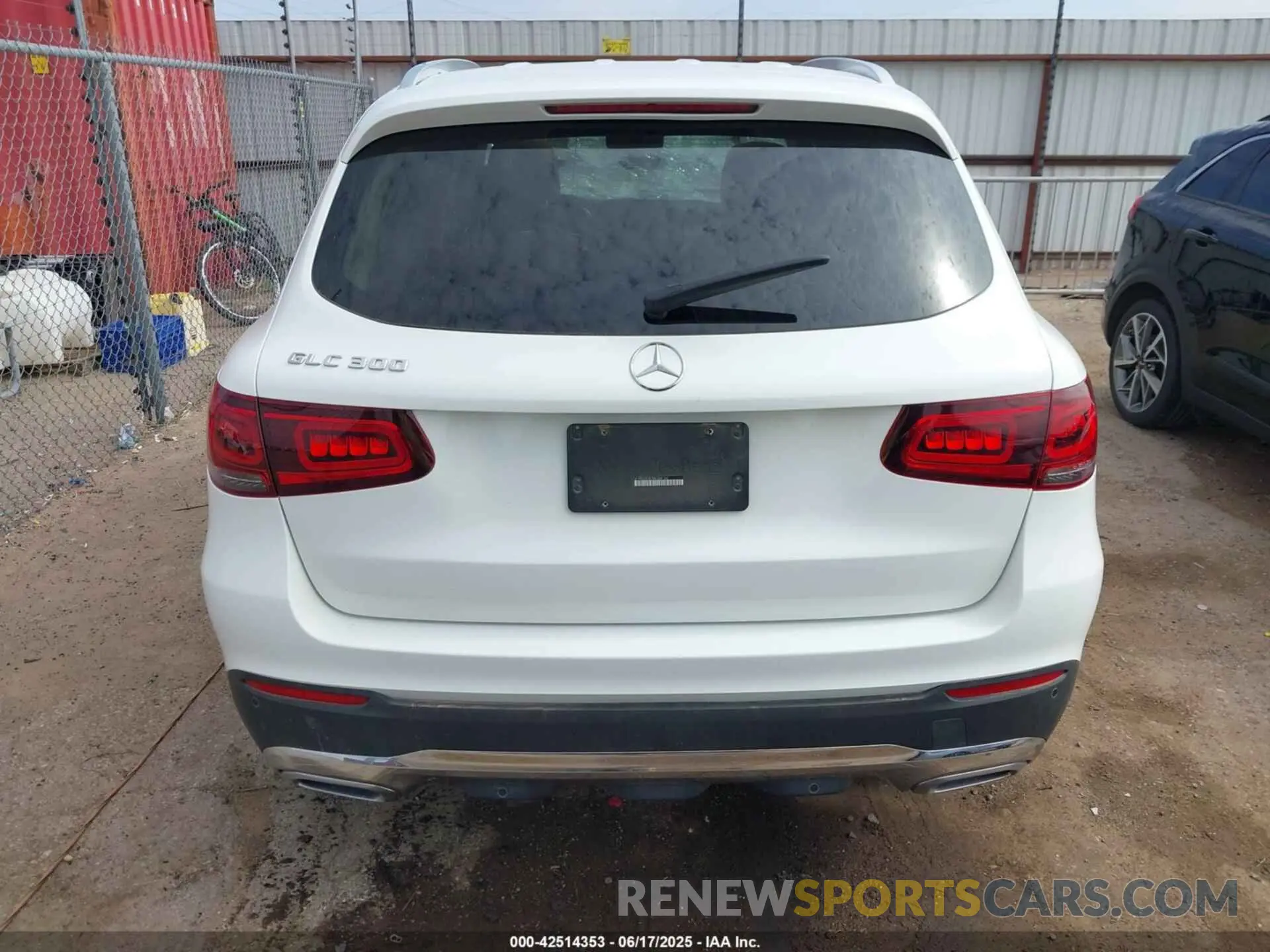 16 fotografías del automóvil dañado W1N0G8DB7NV344160 MERCEDES-BENZ GLC 300 2022