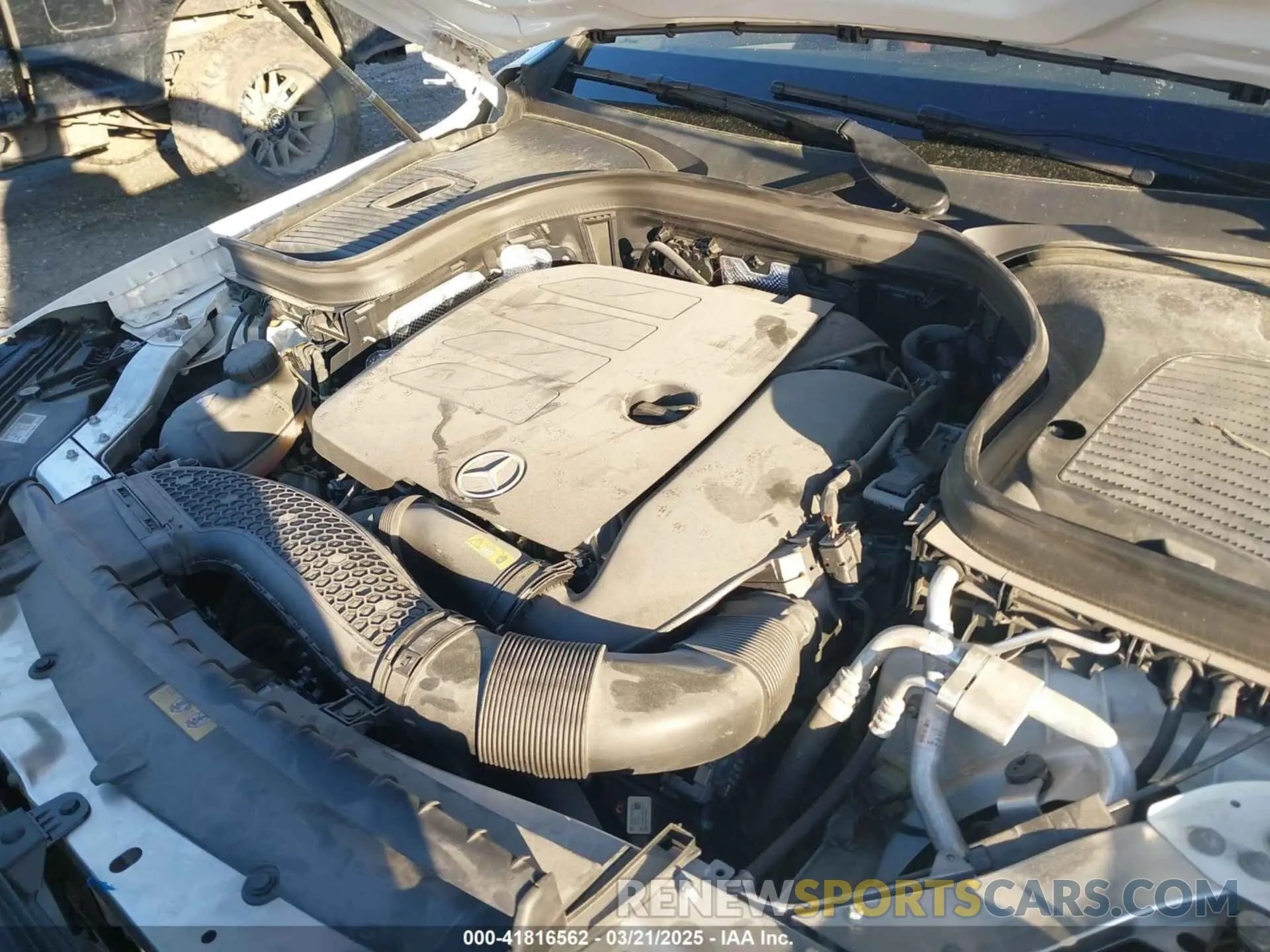 10 fotografías del automóvil dañado W1N0G8DB9NG020664 MERCEDES-BENZ GLC 300 2022