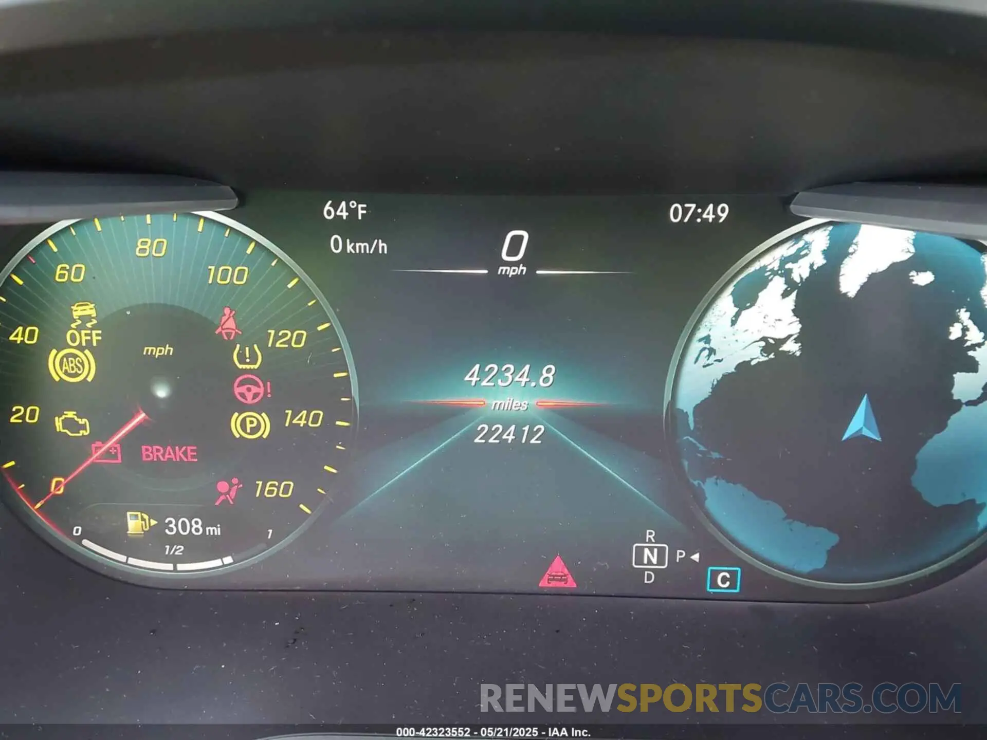 7 fotografías del automóvil dañado W1N0G8DB9NV398267 MERCEDES-BENZ GLC 300 2022