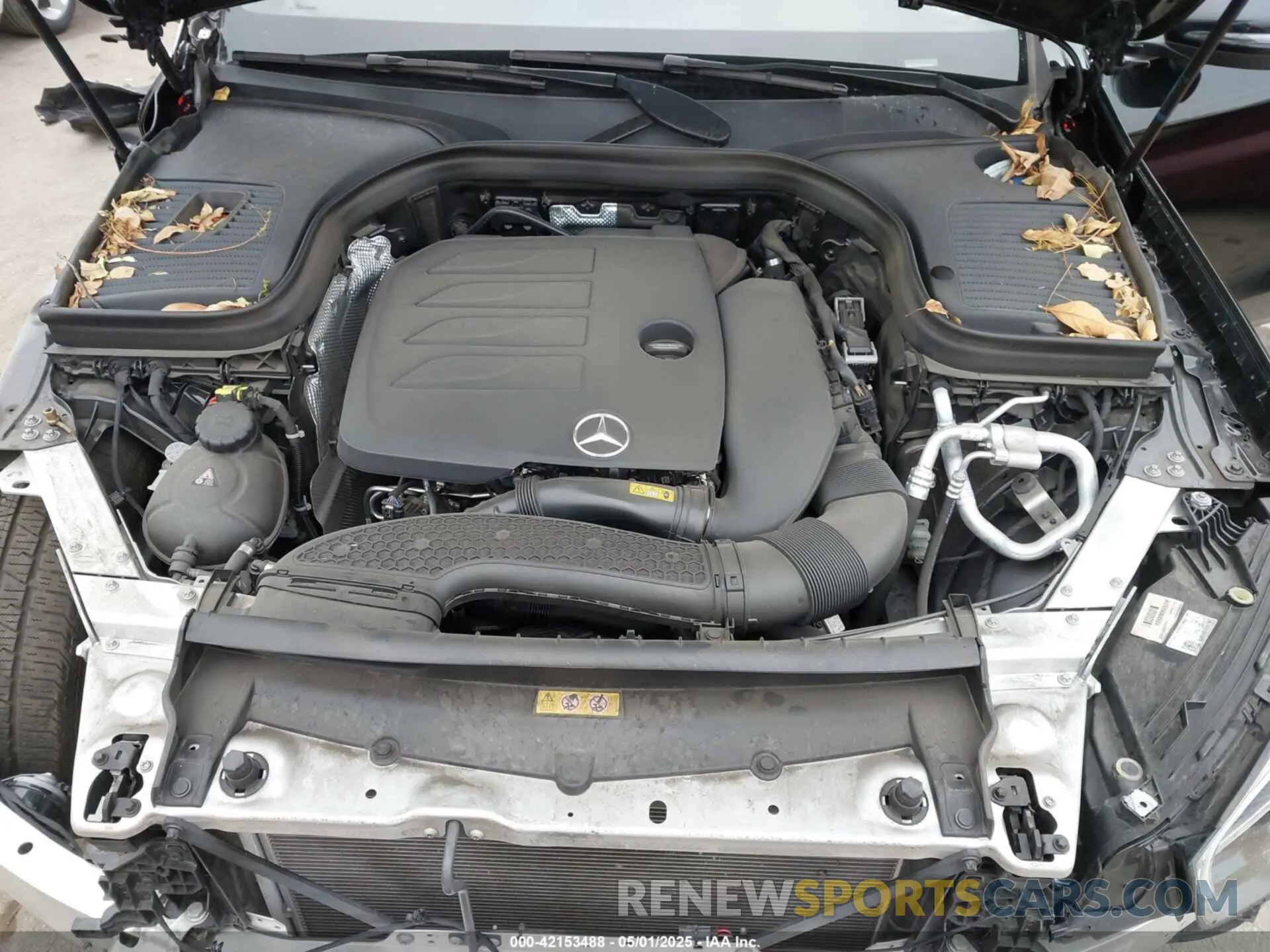 10 fotografías del automóvil dañado W1N0G8DBXNG110745 MERCEDES-BENZ GLC 300 2022
