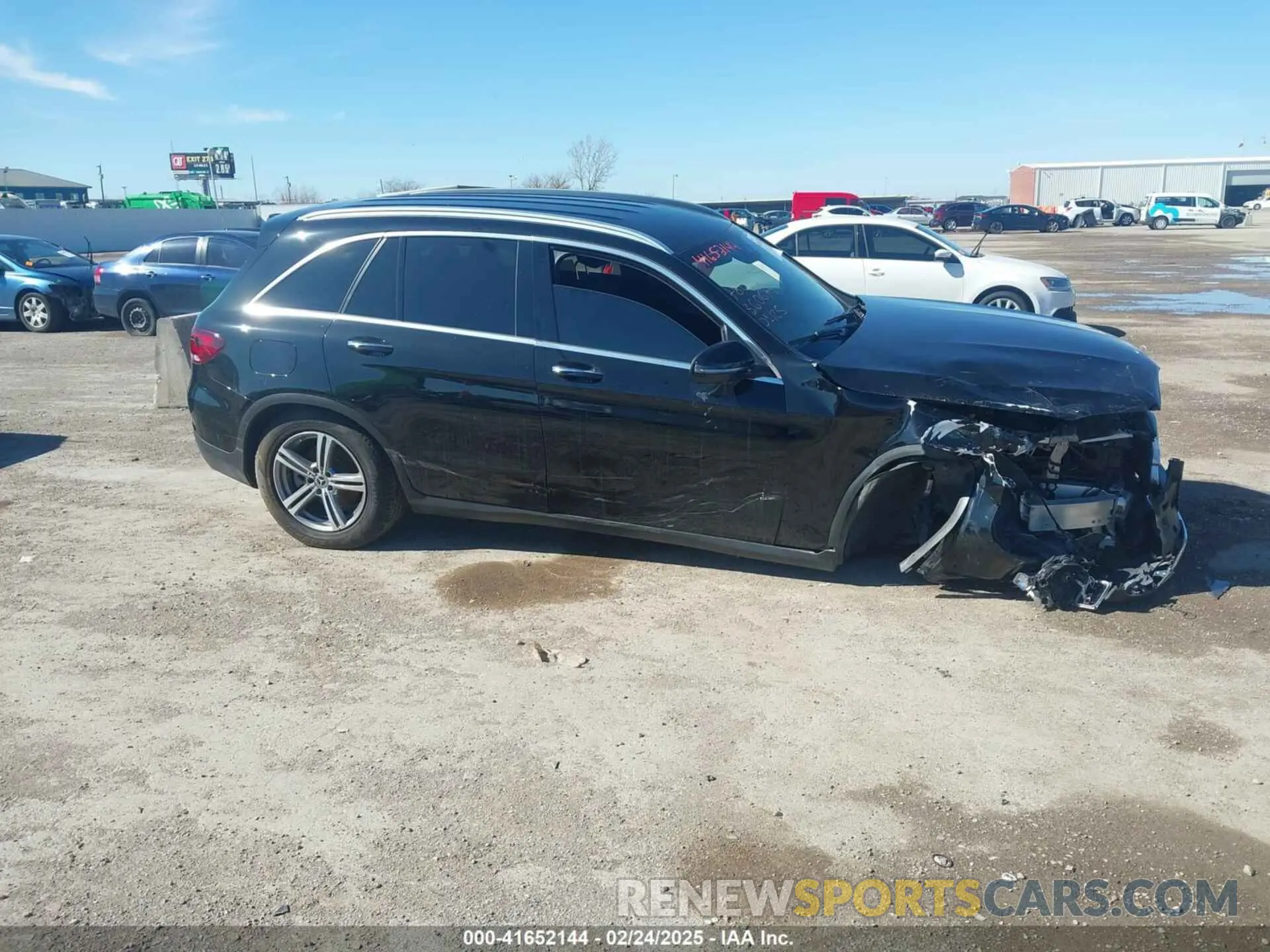 13 fotografías del automóvil dañado W1N0G8DBXNV360675 MERCEDES-BENZ GLC 300 2022