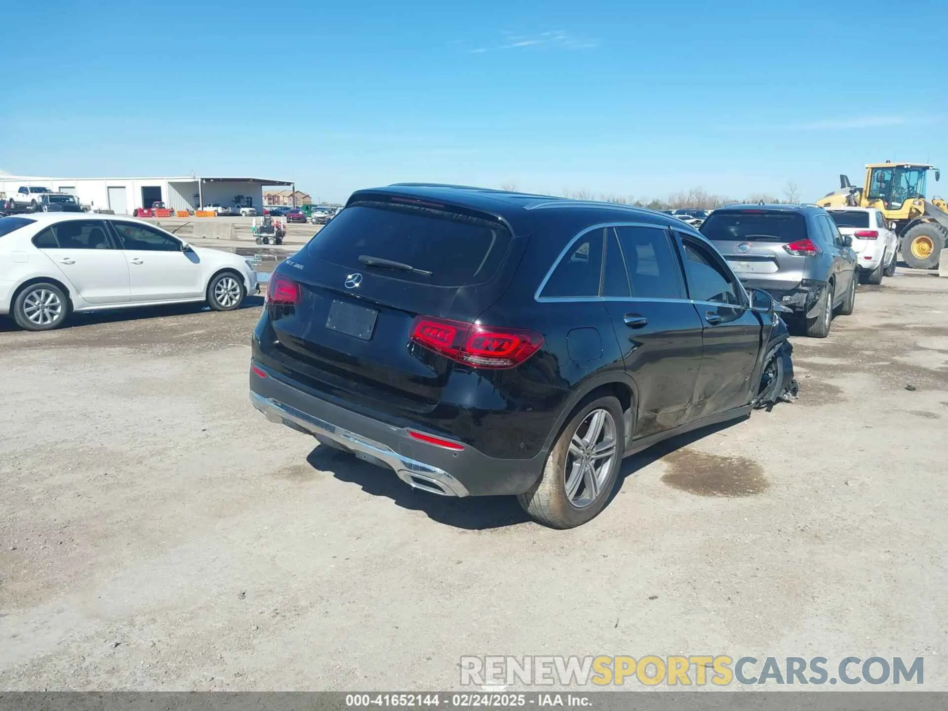 4 fotografías del automóvil dañado W1N0G8DBXNV360675 MERCEDES-BENZ GLC 300 2022