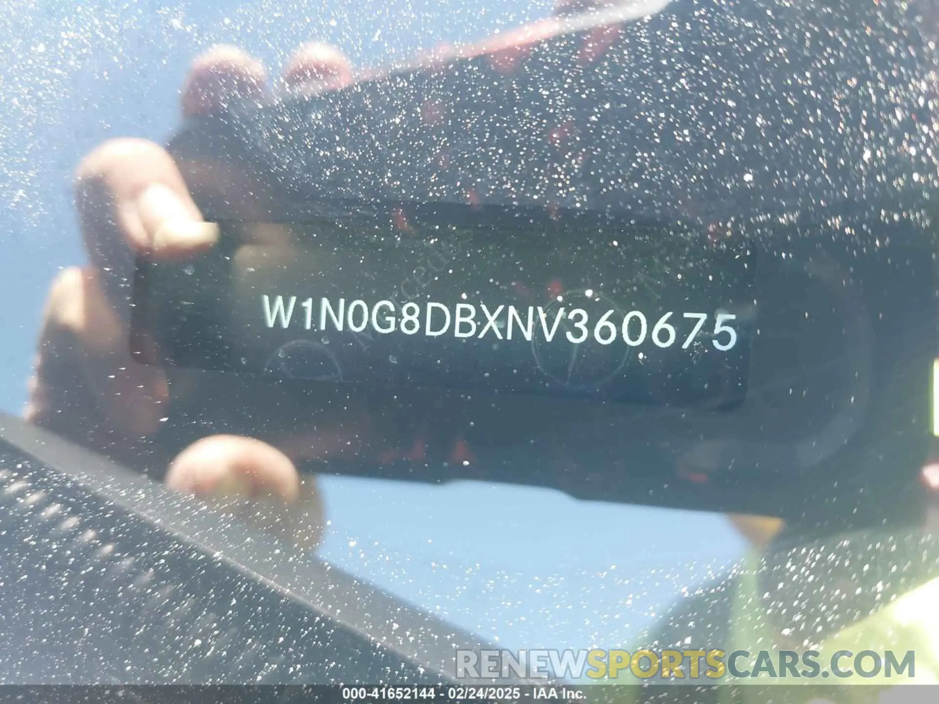 9 fotografías del automóvil dañado W1N0G8DBXNV360675 MERCEDES-BENZ GLC 300 2022