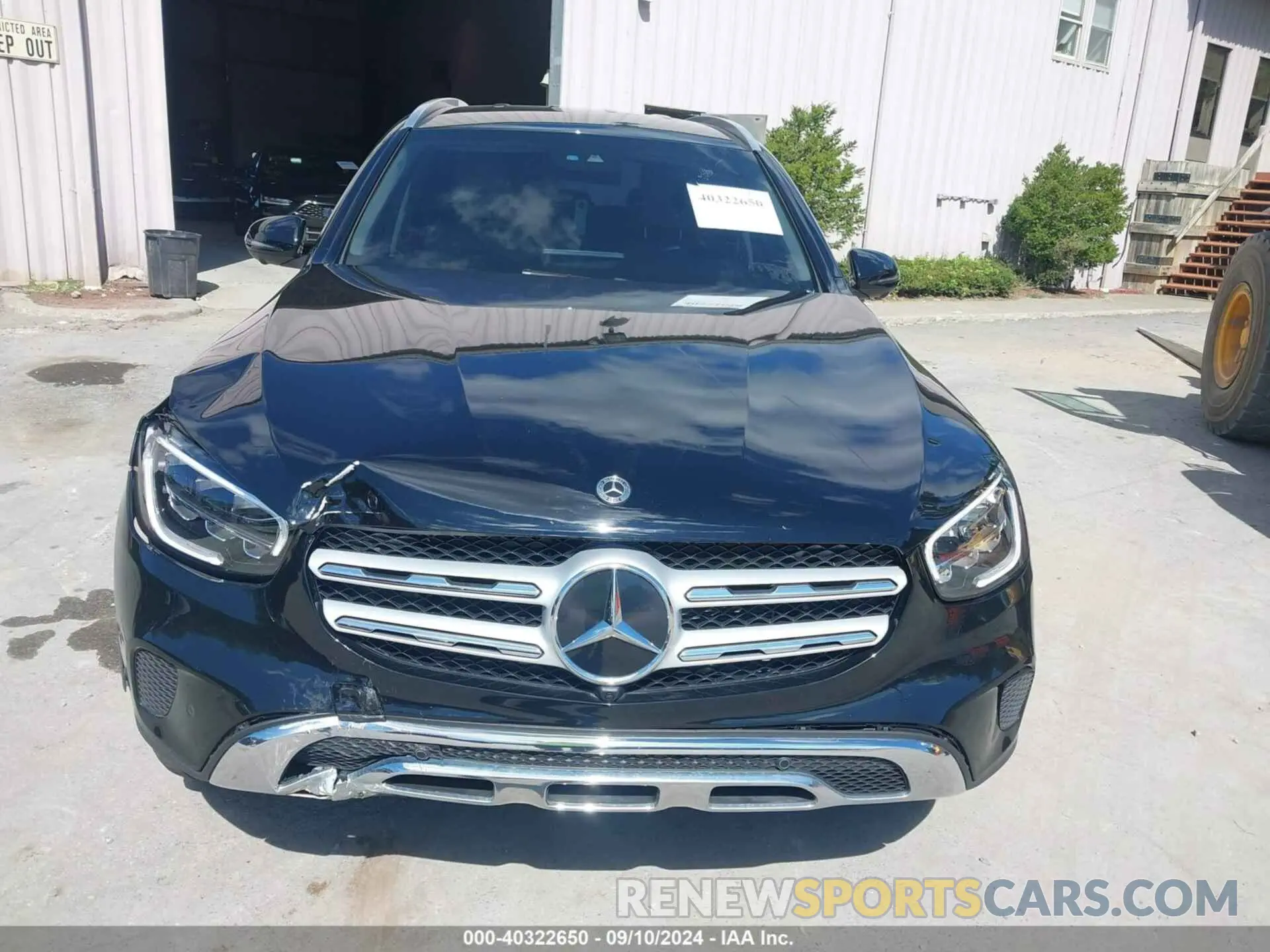 12 fotografías del automóvil dañado W1N0G8EB1NG116027 MERCEDES-BENZ GLC 300 2022