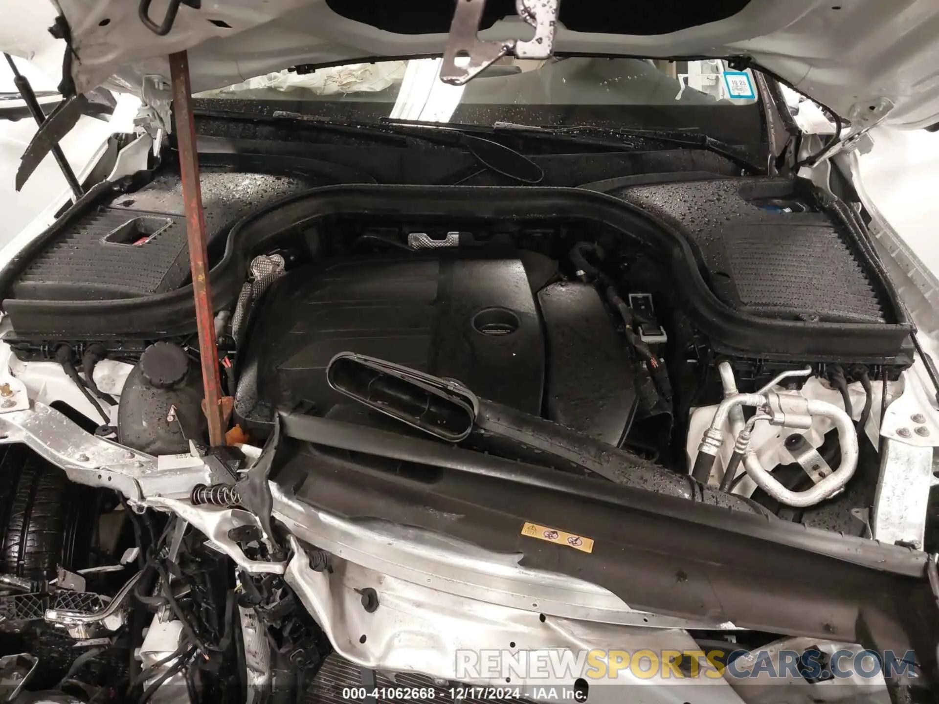 10 fotografías del automóvil dañado W1N0G8EB1NV327465 MERCEDES-BENZ GLC 300 2022