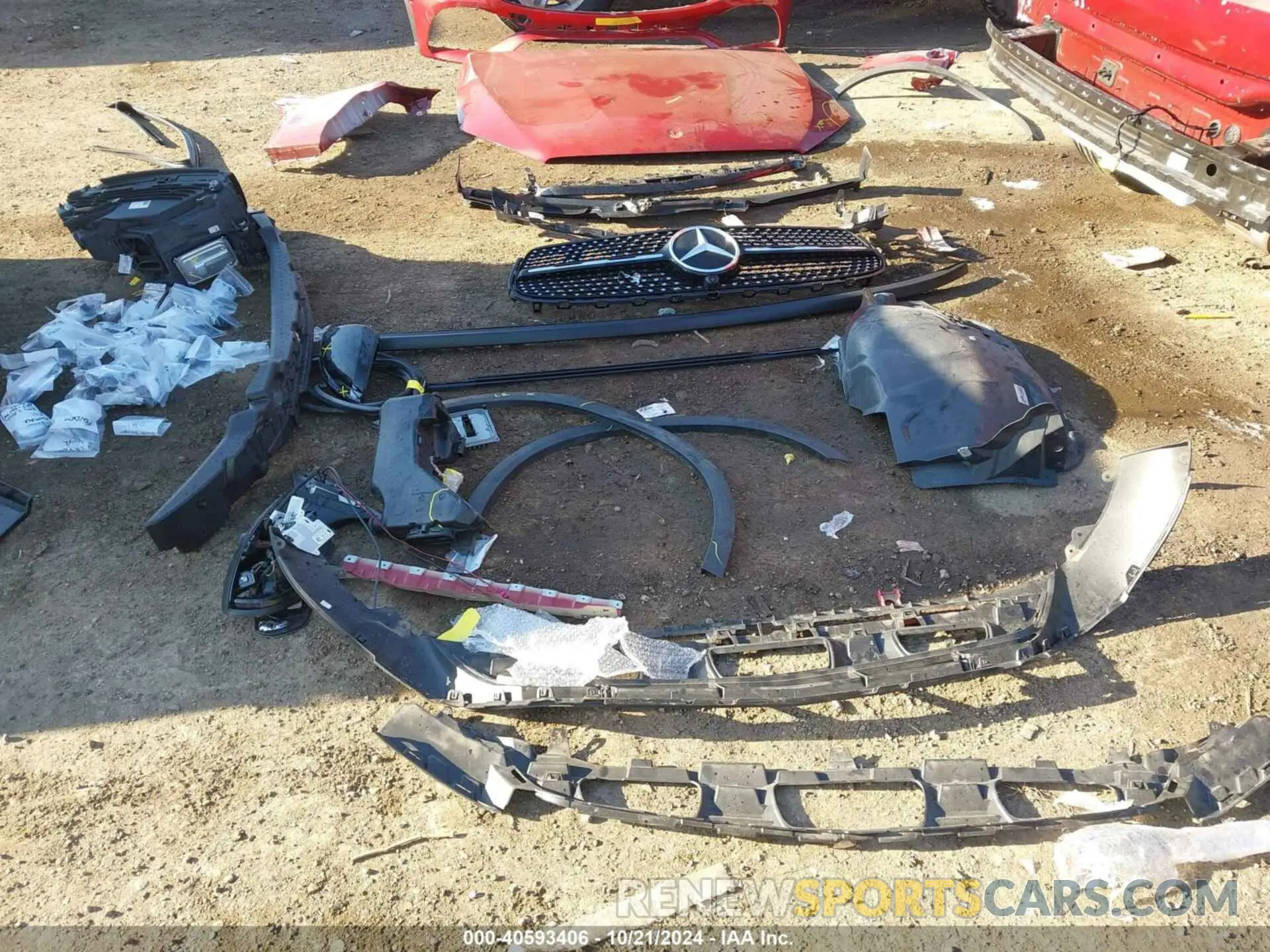 12 fotografías del automóvil dañado W1N0G8EB1NV368792 MERCEDES-BENZ GLC 300 2022