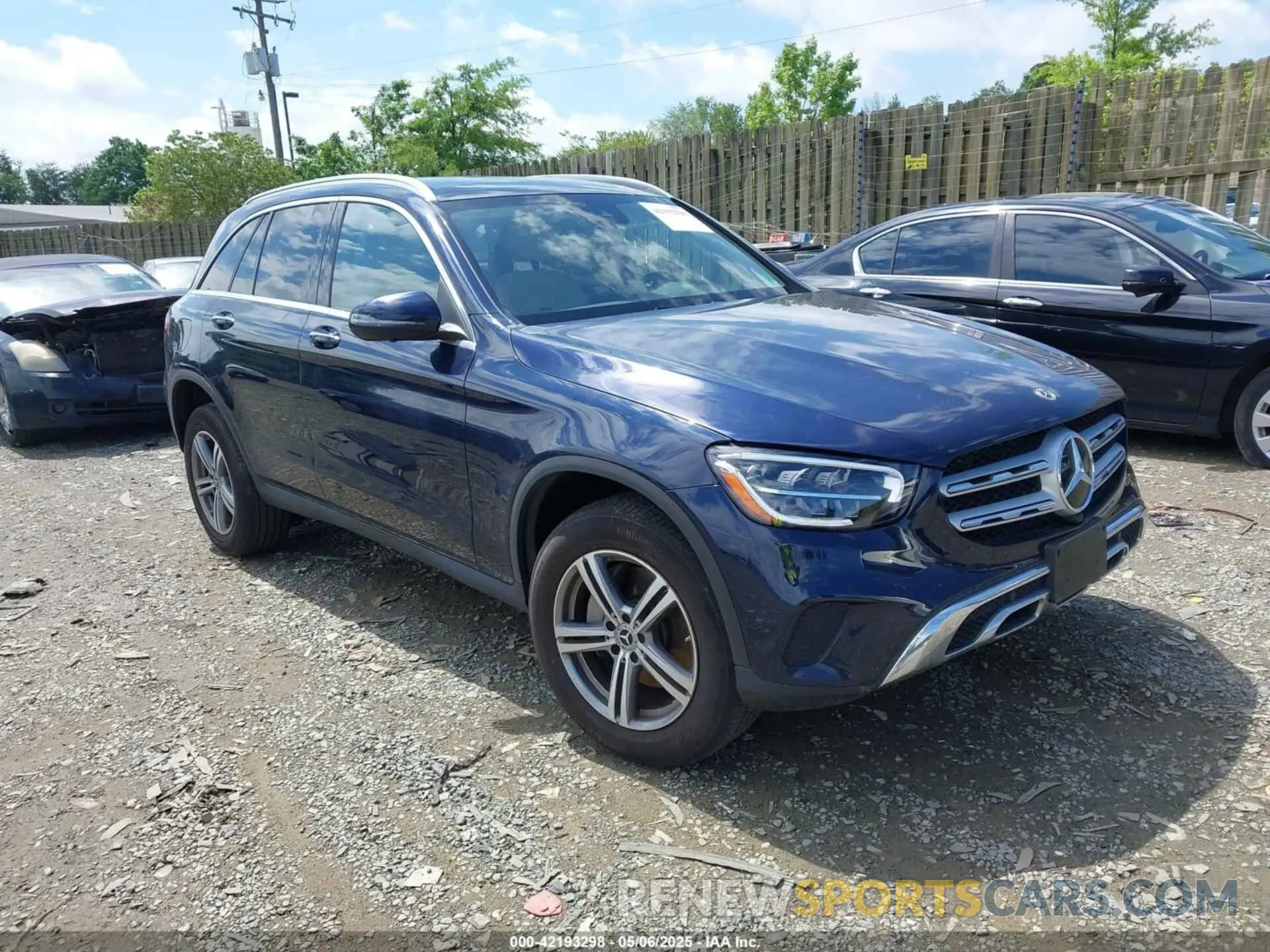1 fotografías del automóvil dañado W1N0G8EB4NG111226 MERCEDES-BENZ GLC 300 2022