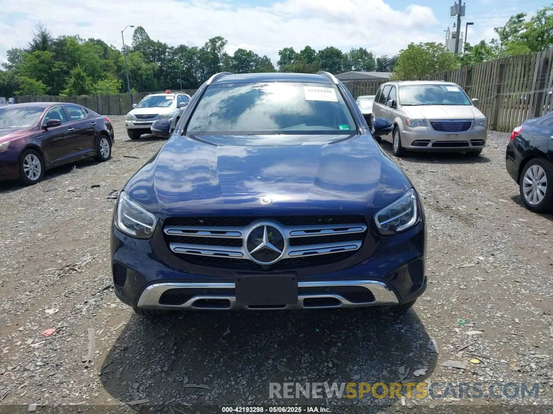 12 fotografías del automóvil dañado W1N0G8EB4NG111226 MERCEDES-BENZ GLC 300 2022