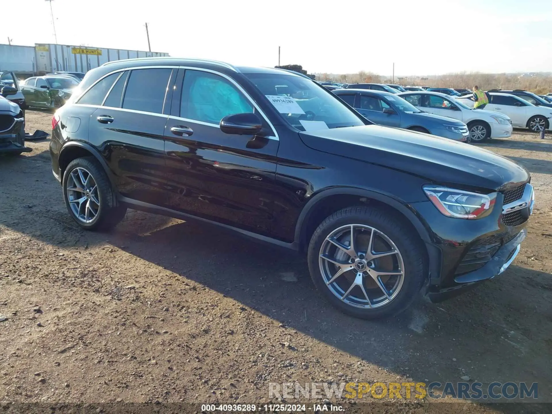1 fotografías del automóvil dañado W1N0G8EB4NG119309 MERCEDES-BENZ GLC 300 2022