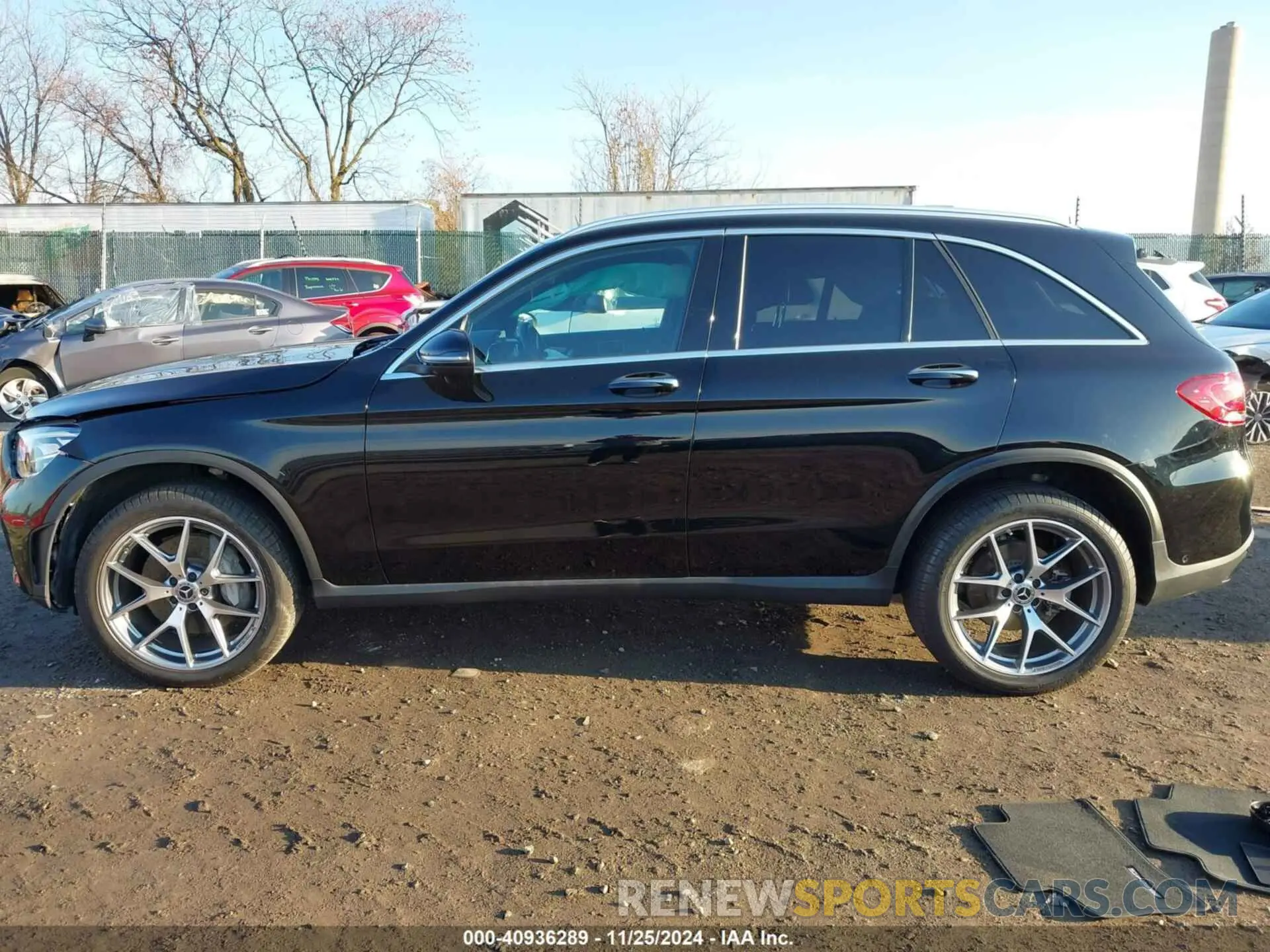 13 fotografías del automóvil dañado W1N0G8EB4NG119309 MERCEDES-BENZ GLC 300 2022