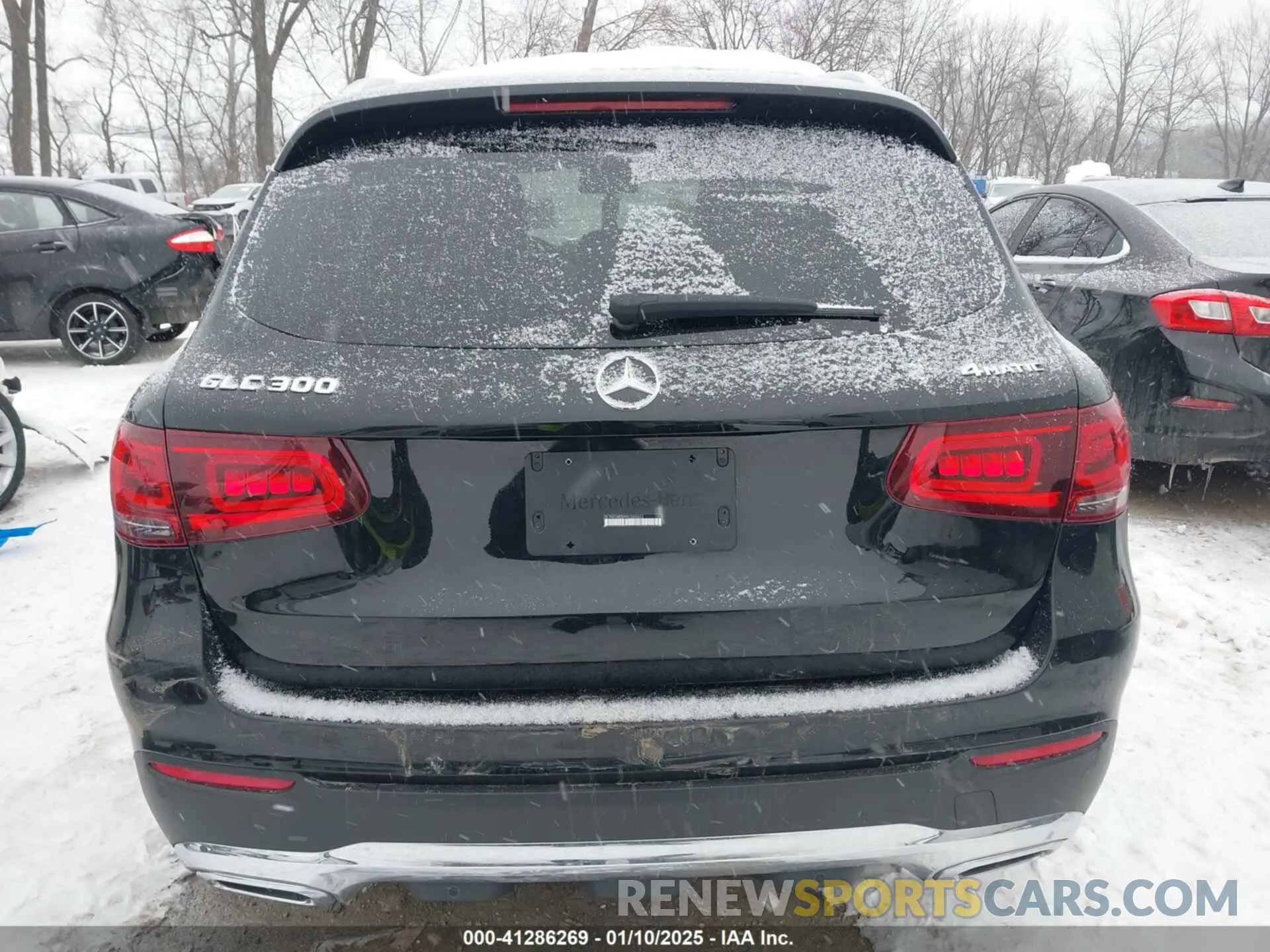 16 fotografías del automóvil dañado W1N0G8EB4NV360623 MERCEDES-BENZ GLC 300 2022