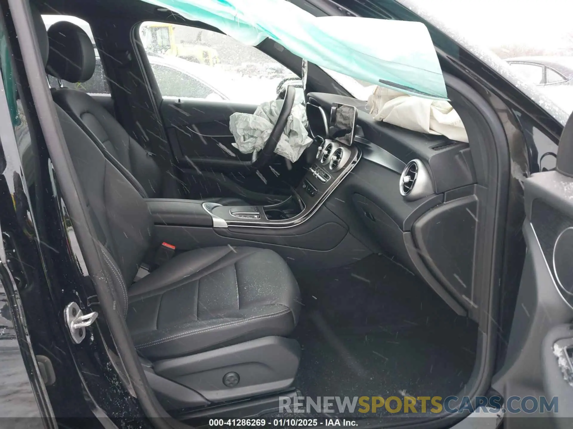 5 fotografías del automóvil dañado W1N0G8EB4NV360623 MERCEDES-BENZ GLC 300 2022