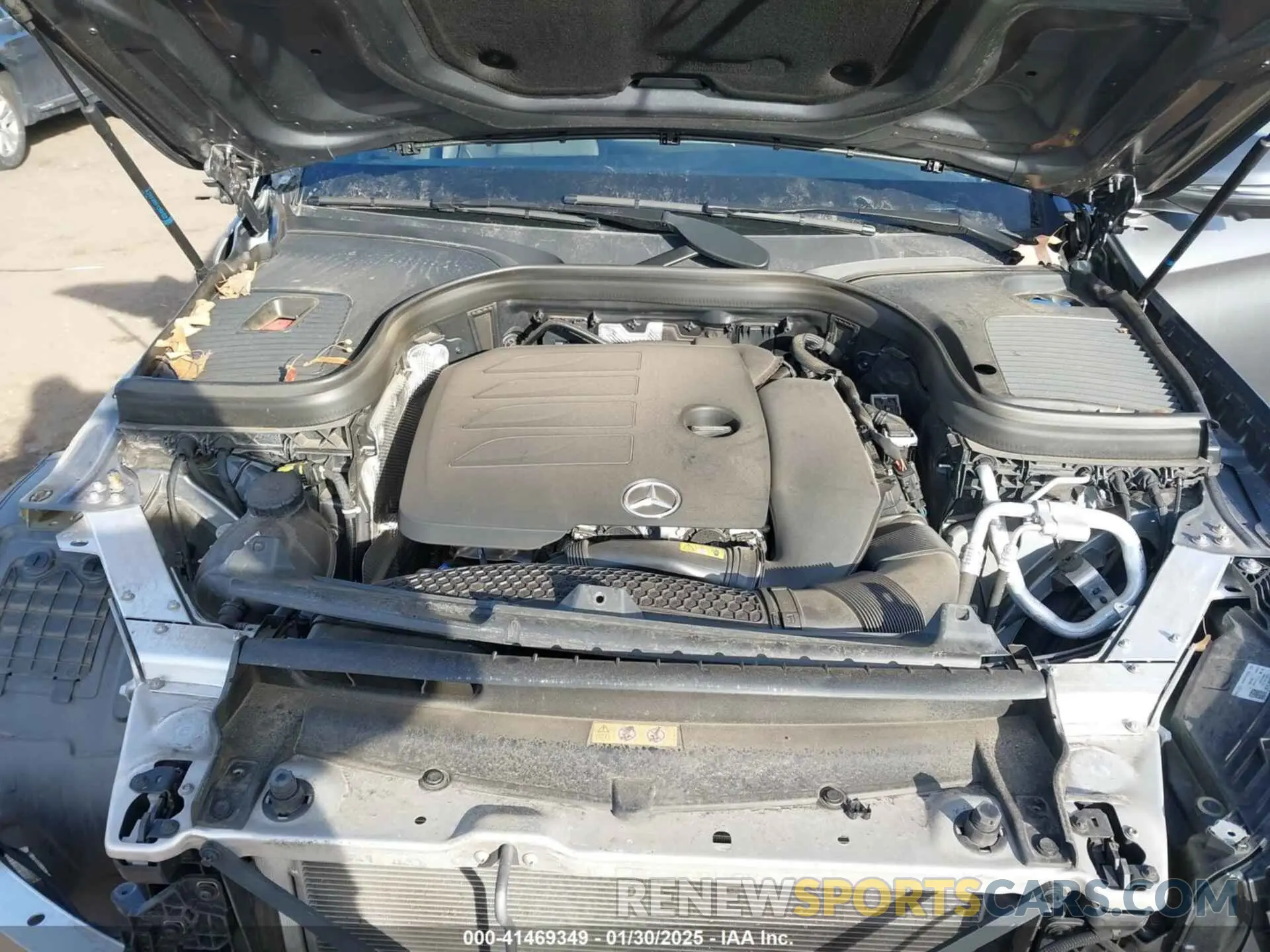 10 fotografías del automóvil dañado W1N0G8EB4NV378684 MERCEDES-BENZ GLC 300 2022