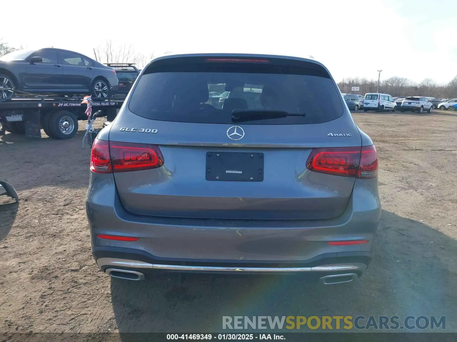 17 fotografías del automóvil dañado W1N0G8EB4NV378684 MERCEDES-BENZ GLC 300 2022