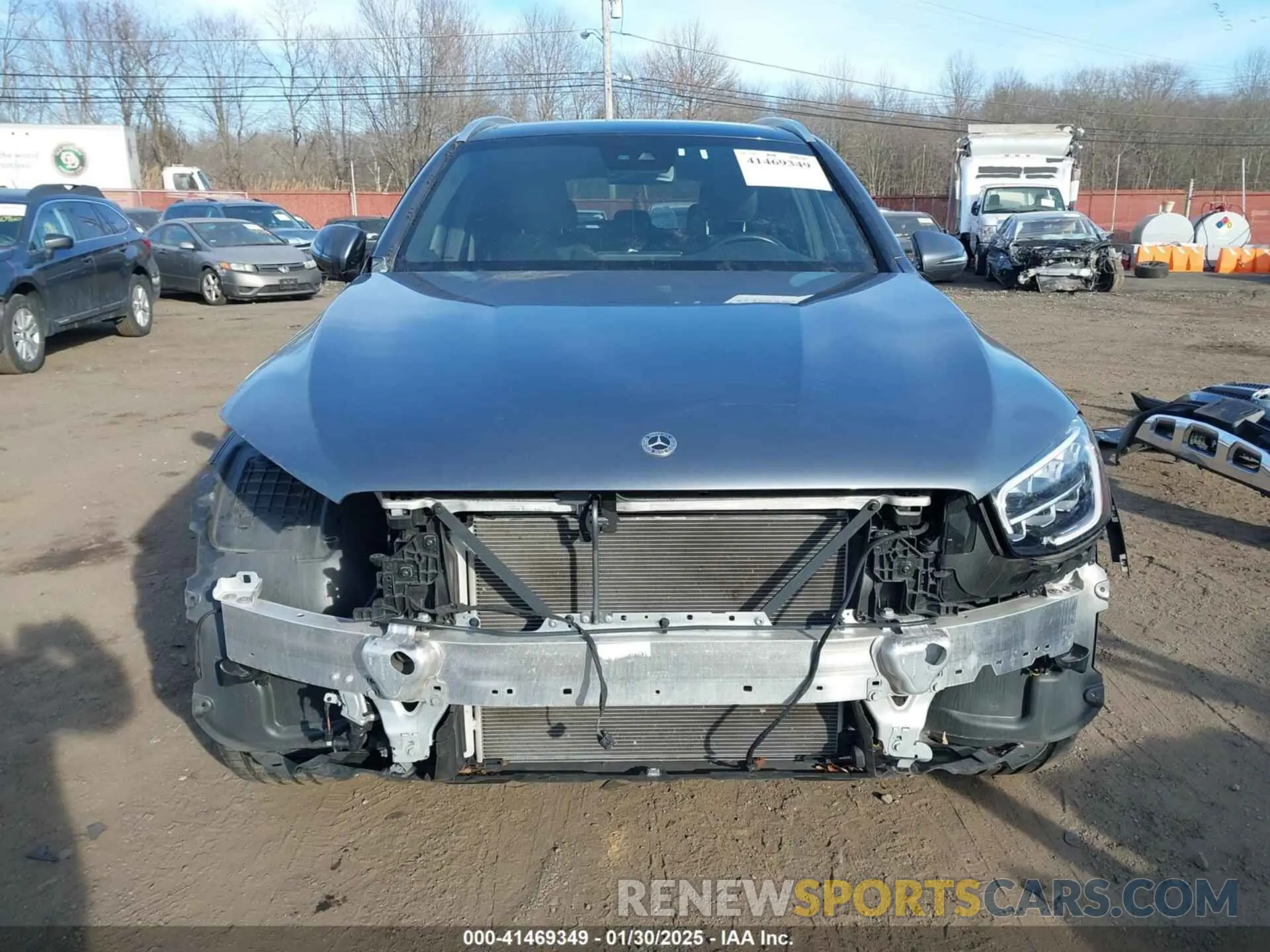 19 fotografías del automóvil dañado W1N0G8EB4NV378684 MERCEDES-BENZ GLC 300 2022