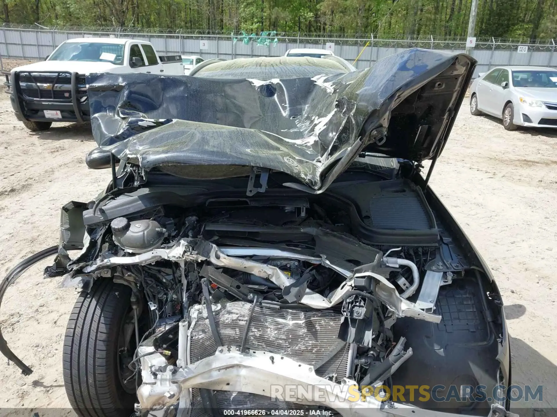 10 fotografías del automóvil dañado W1N0G8EB5NV353664 MERCEDES-BENZ GLC 300 2022