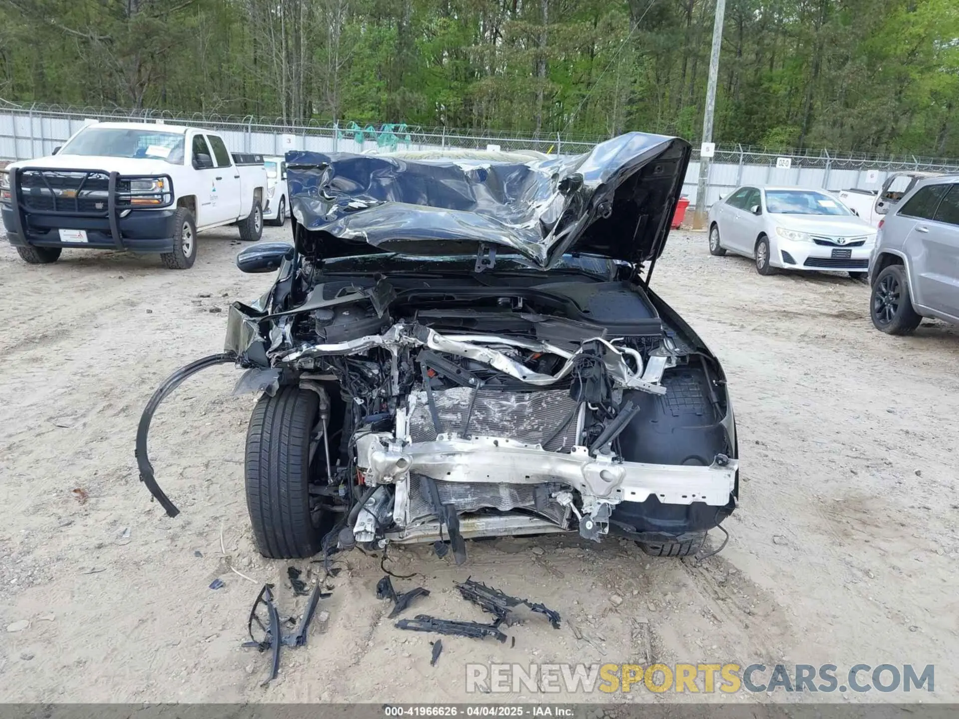 6 fotografías del automóvil dañado W1N0G8EB5NV353664 MERCEDES-BENZ GLC 300 2022