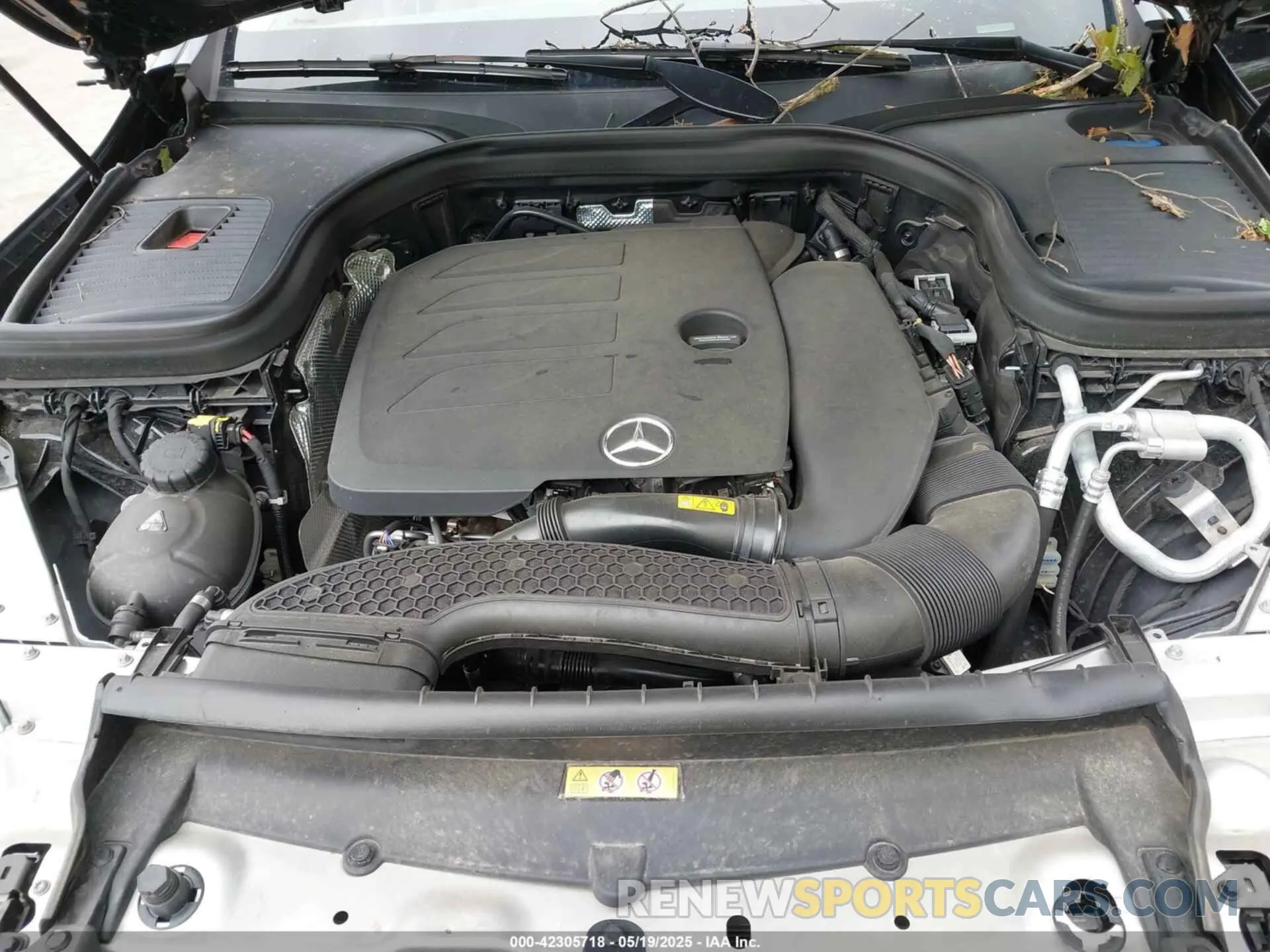 10 fotografías del automóvil dañado W1N0G8EB5NV389838 MERCEDES-BENZ GLC 300 2022