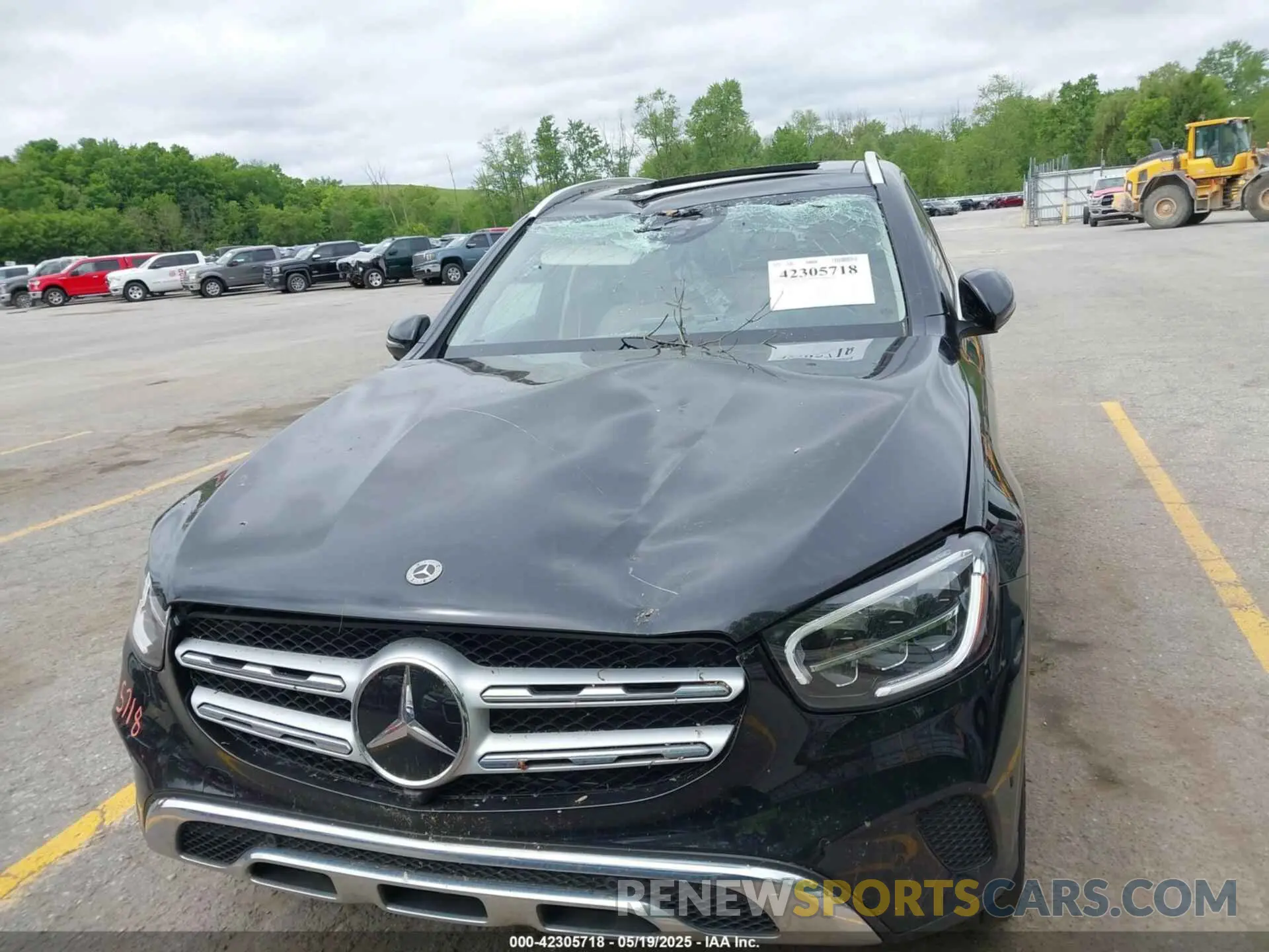 12 fotografías del automóvil dañado W1N0G8EB5NV389838 MERCEDES-BENZ GLC 300 2022