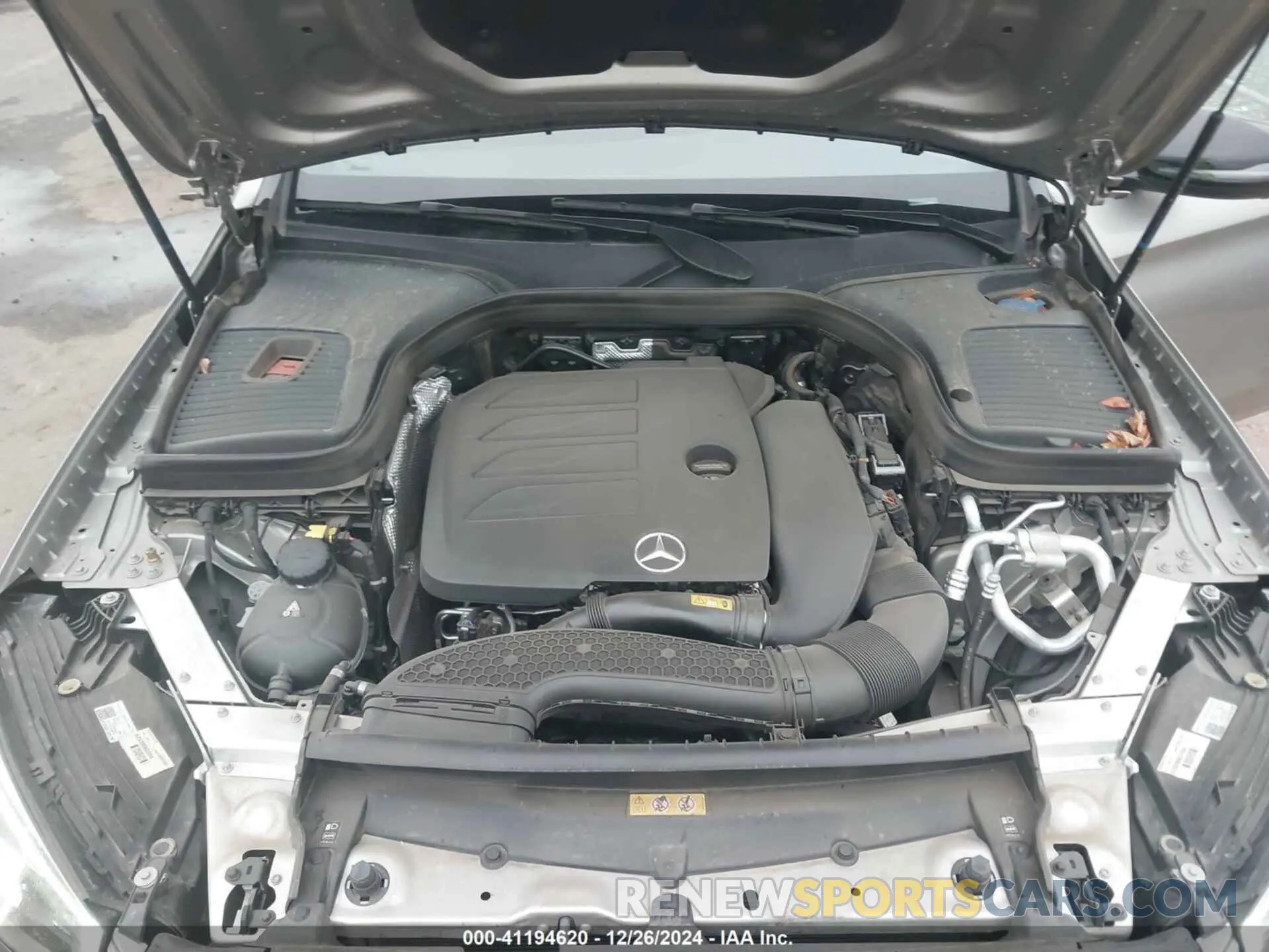 10 fotografías del automóvil dañado W1N0G8EB6NG071179 MERCEDES-BENZ GLC 300 2022