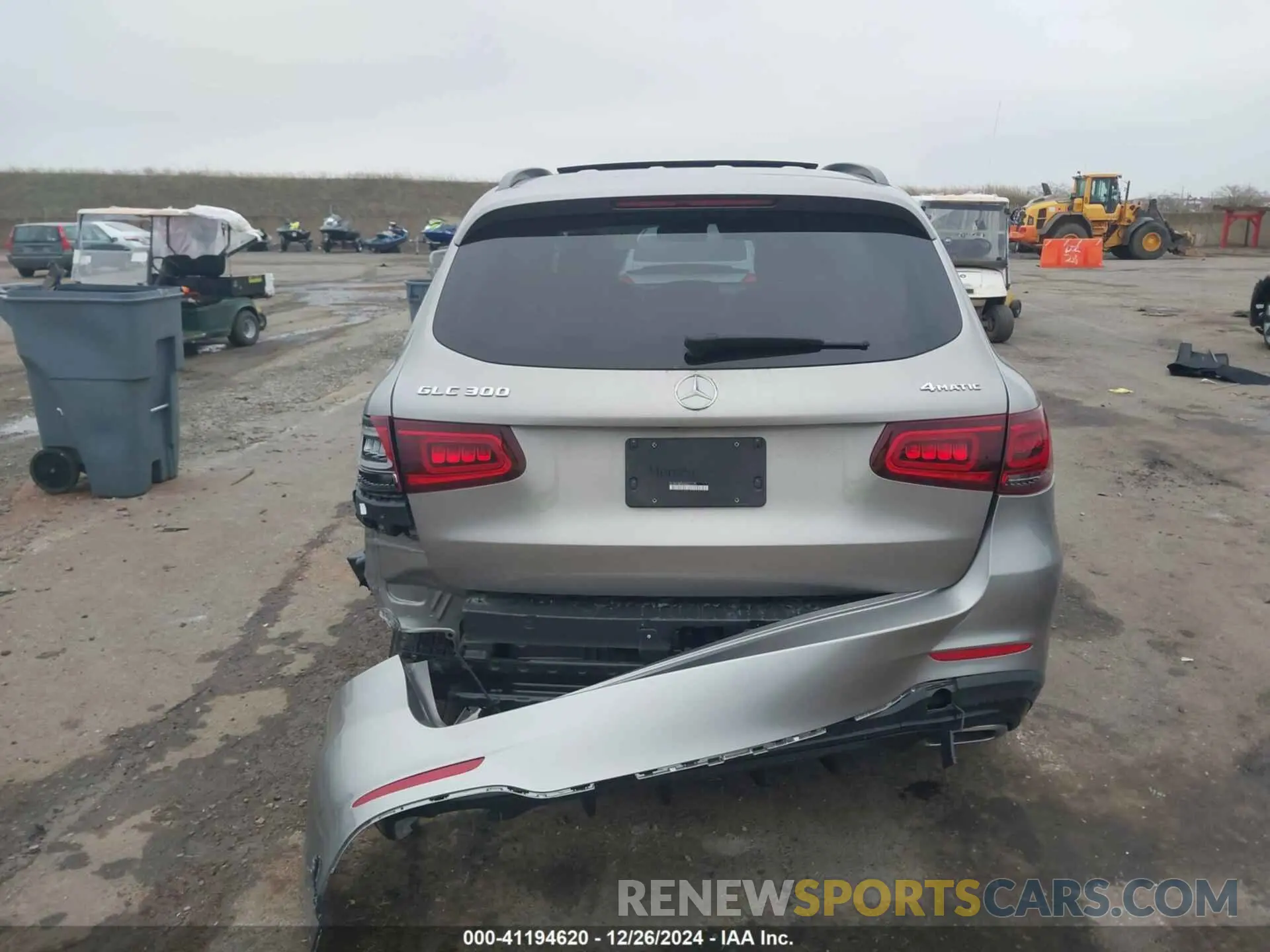 16 fotografías del automóvil dañado W1N0G8EB6NG071179 MERCEDES-BENZ GLC 300 2022