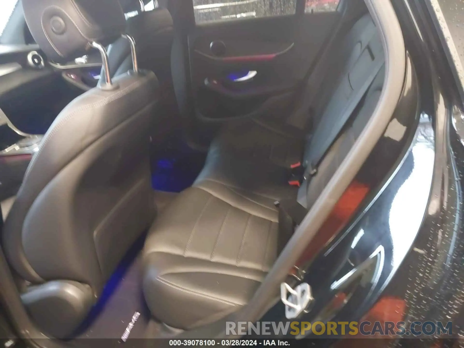 8 fotografías del automóvil dañado W1N0G8EB6NG096762 MERCEDES-BENZ GLC 300 2022