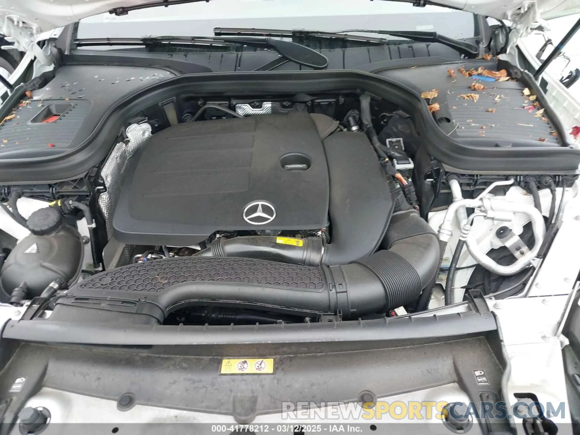 10 fotografías del automóvil dañado W1N0G8EB7NG102309 MERCEDES-BENZ GLC 300 2022