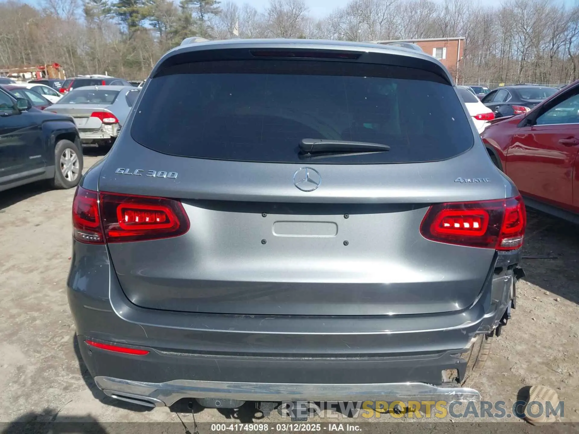 16 fotografías del automóvil dañado W1N0G8EBXNV333958 MERCEDES-BENZ GLC 300 2022