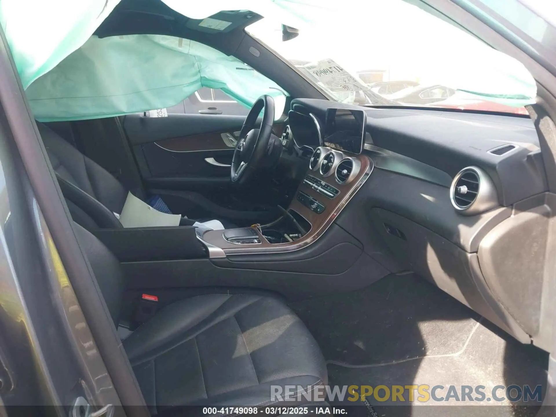 5 fotografías del automóvil dañado W1N0G8EBXNV333958 MERCEDES-BENZ GLC 300 2022