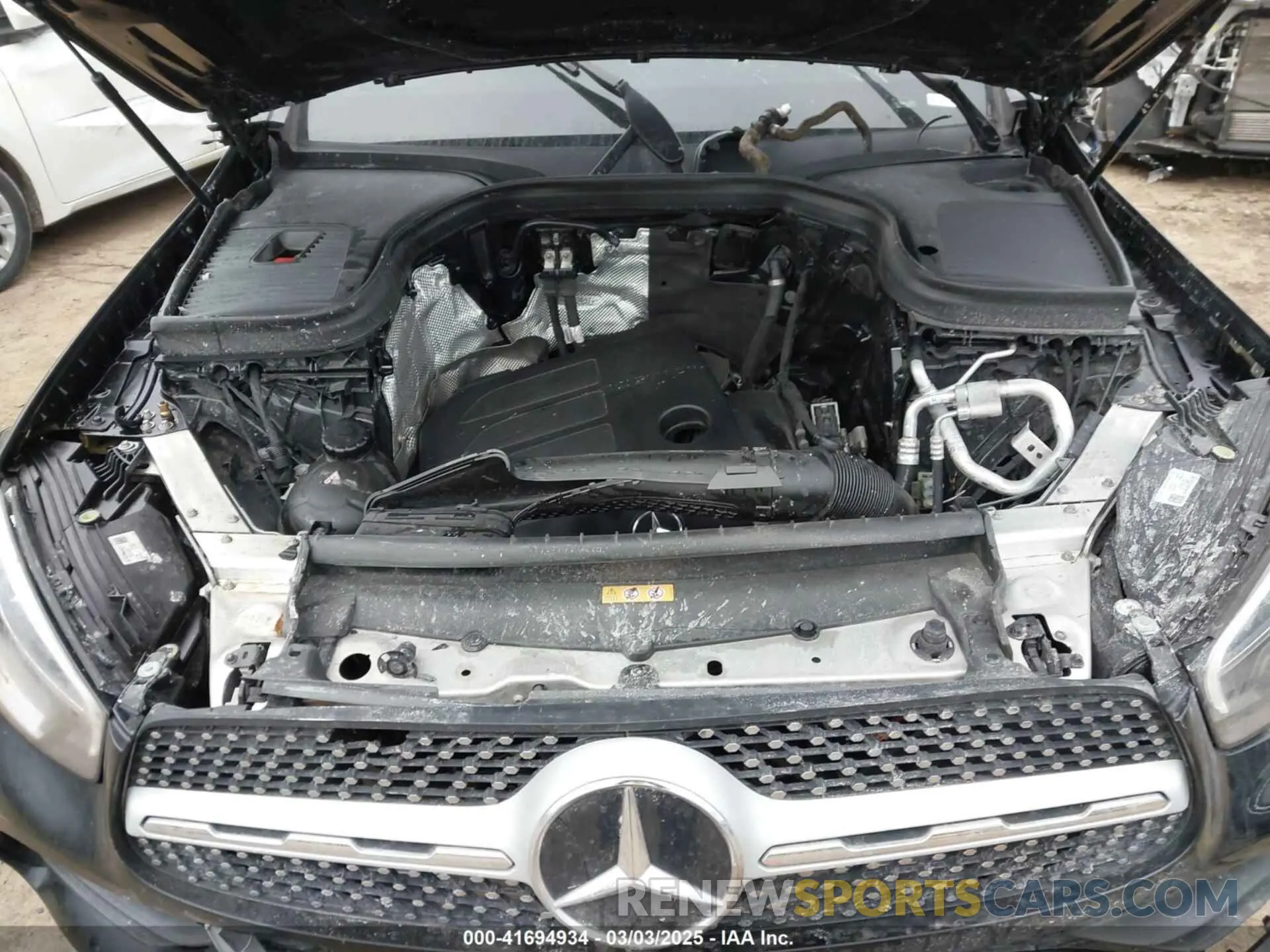 10 fotografías del automóvil dañado W1N0G8EBXNV395814 MERCEDES-BENZ GLC 300 2022