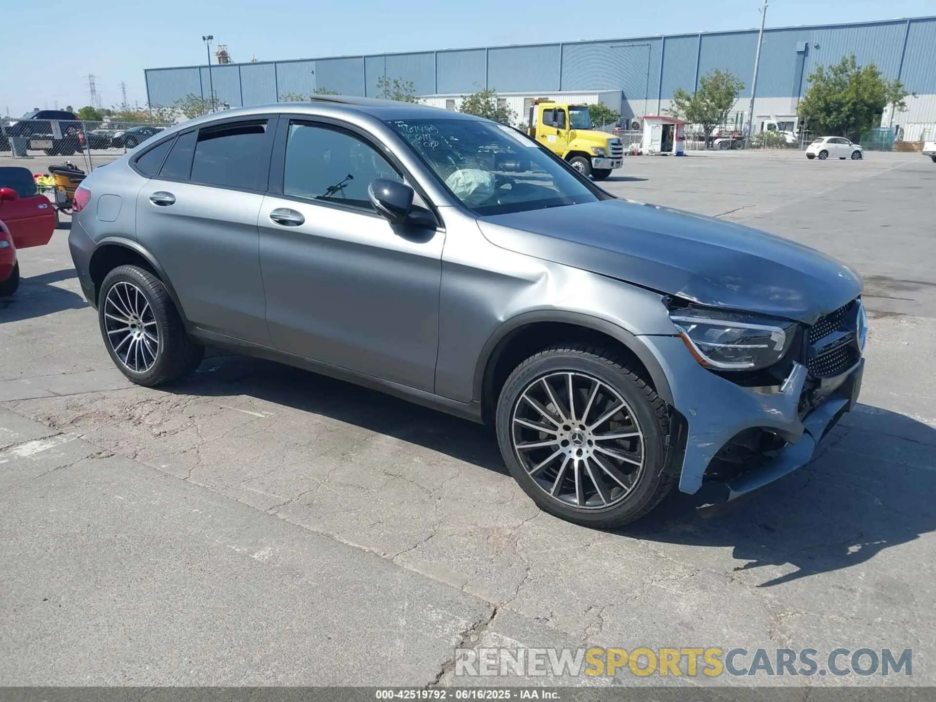 1 fotografías del automóvil dañado W1N0J8EB0NG114383 MERCEDES-BENZ GLC 300 2022