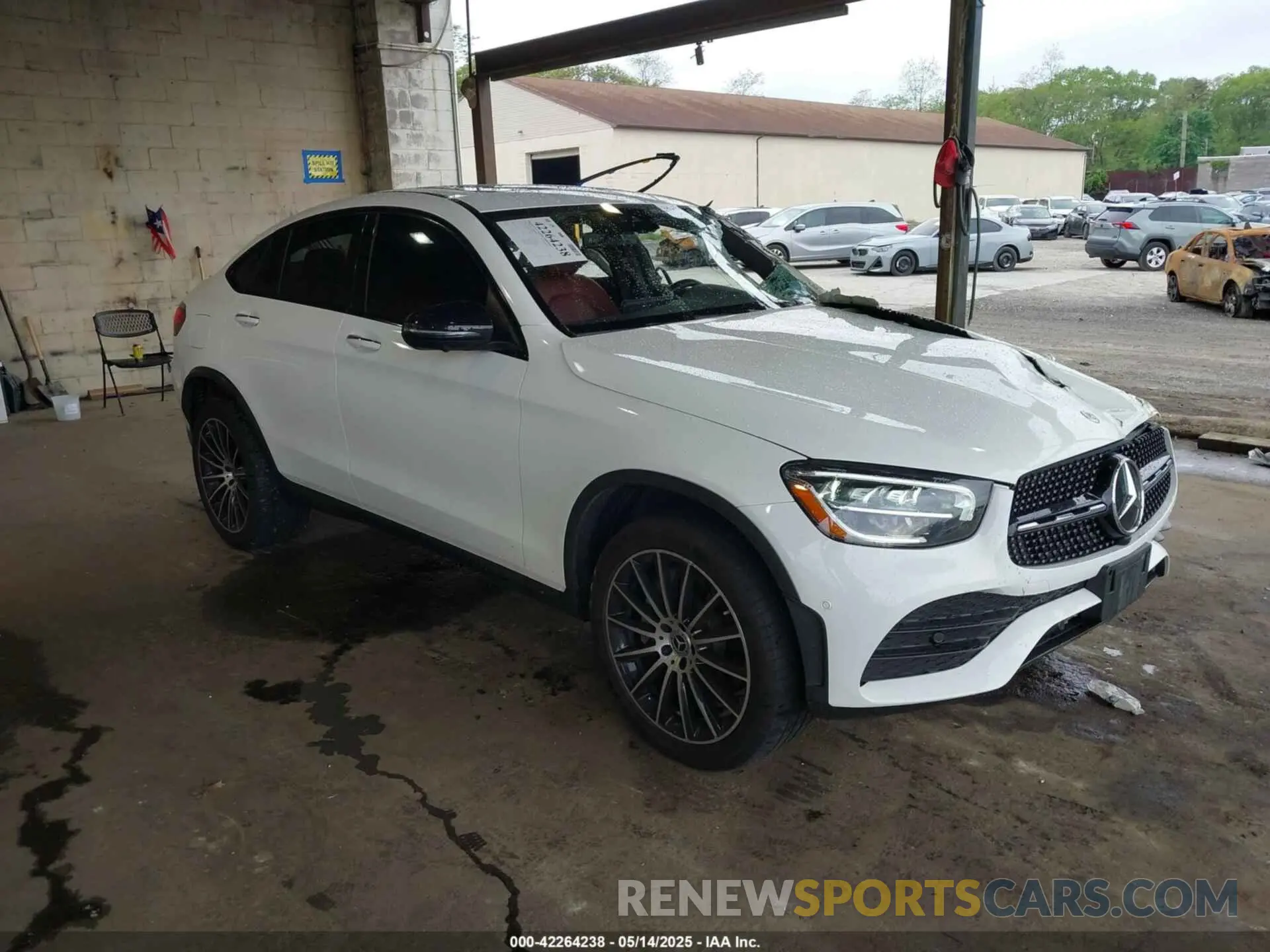 1 fotografías del automóvil dañado W1N0J8EB9NG102183 MERCEDES-BENZ GLC 300 2022