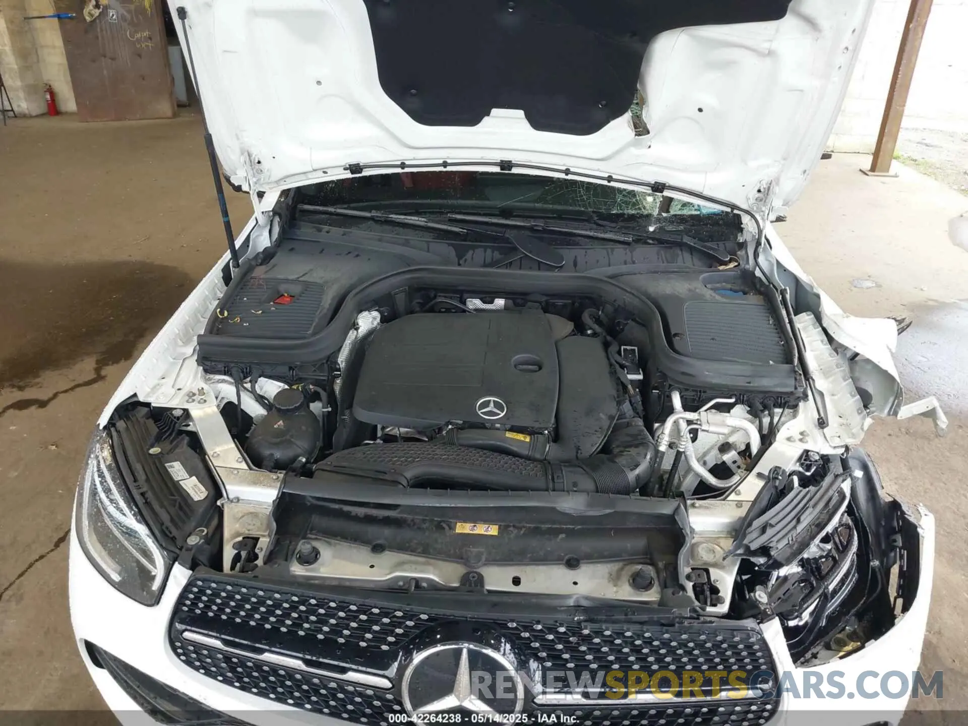 10 fotografías del automóvil dañado W1N0J8EB9NG102183 MERCEDES-BENZ GLC 300 2022