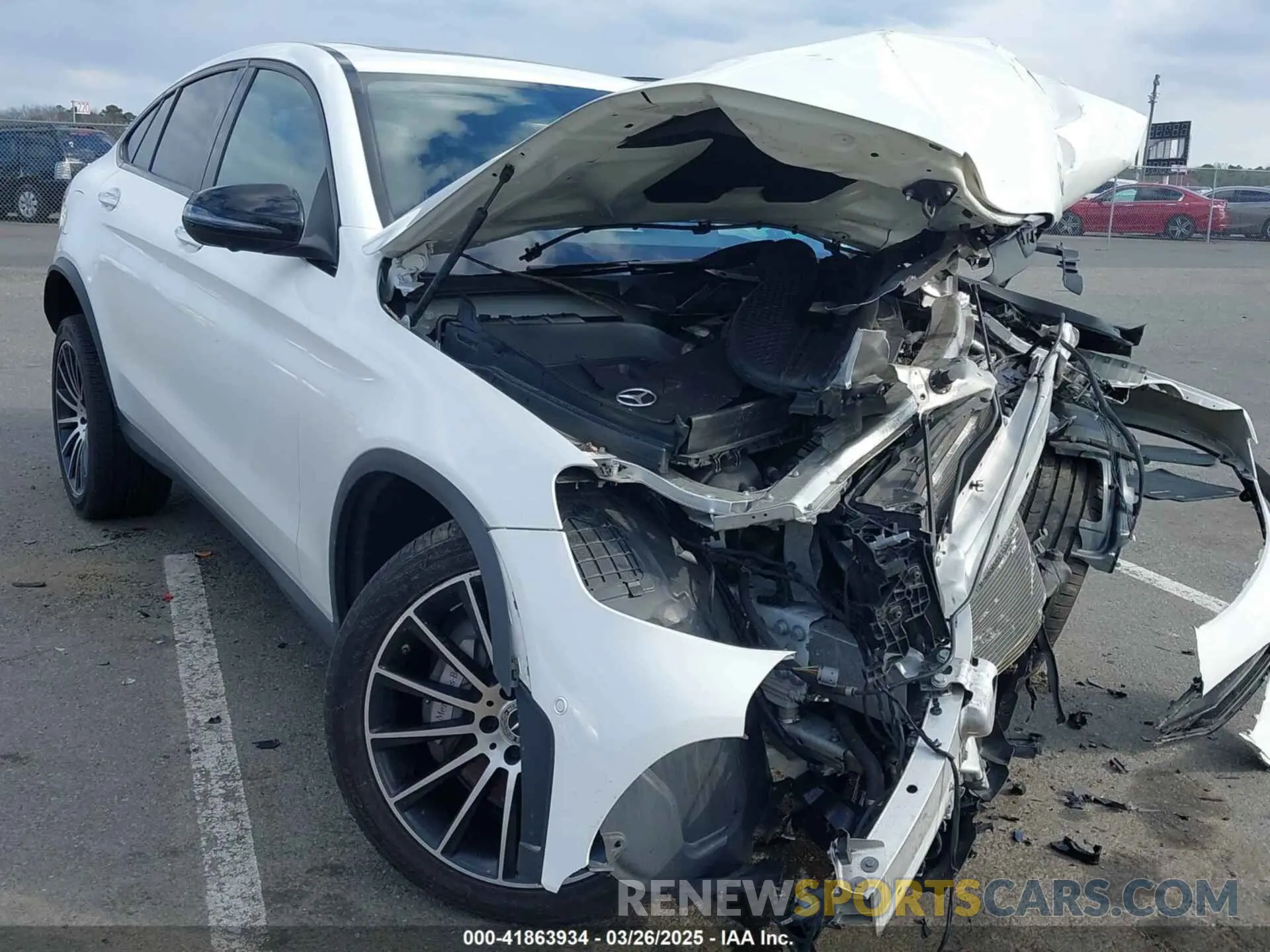1 fotografías del automóvil dañado W1N0J8EB2PG128367 MERCEDES-BENZ GLC 300 2023