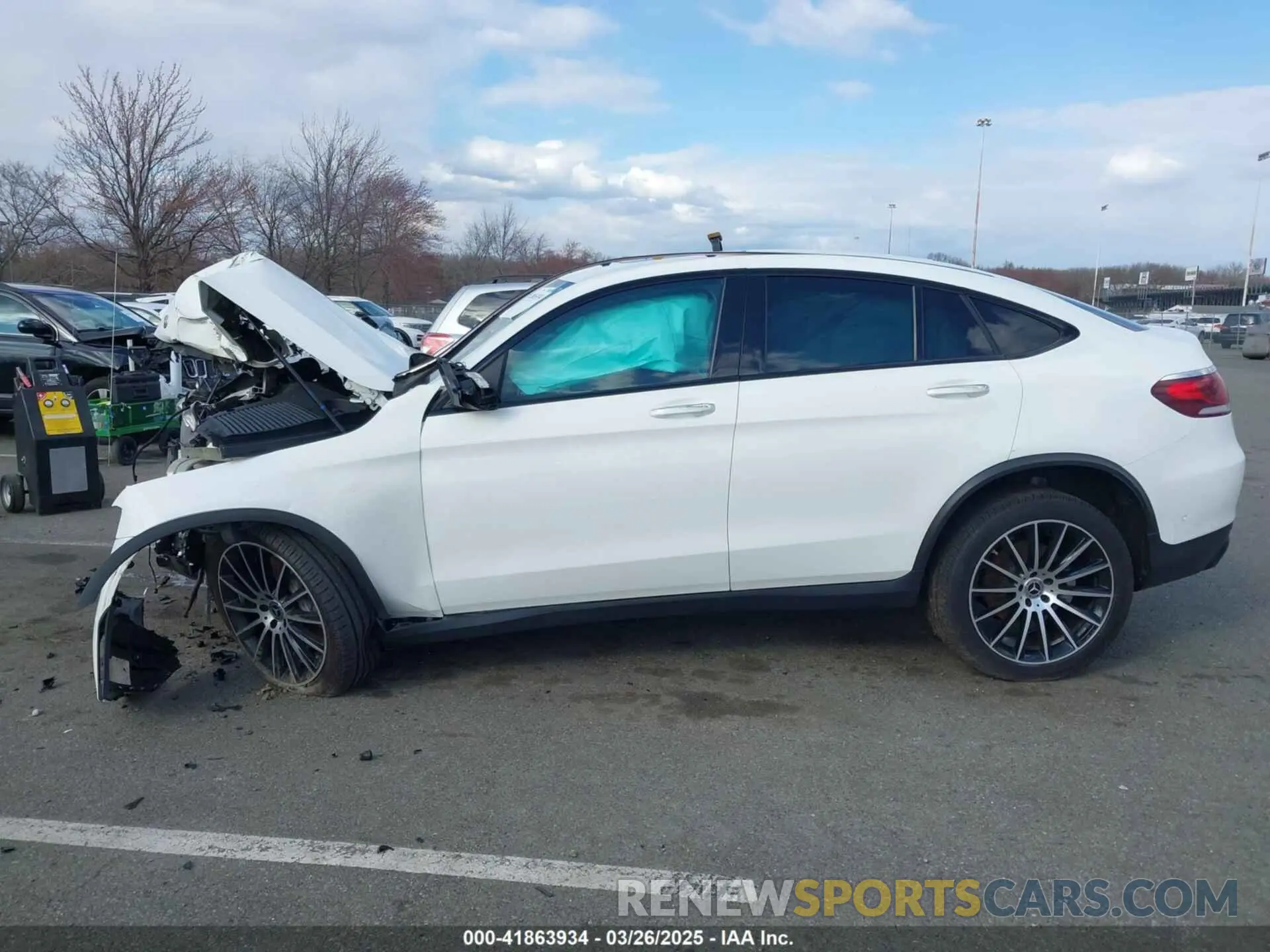 14 fotografías del automóvil dañado W1N0J8EB2PG128367 MERCEDES-BENZ GLC 300 2023
