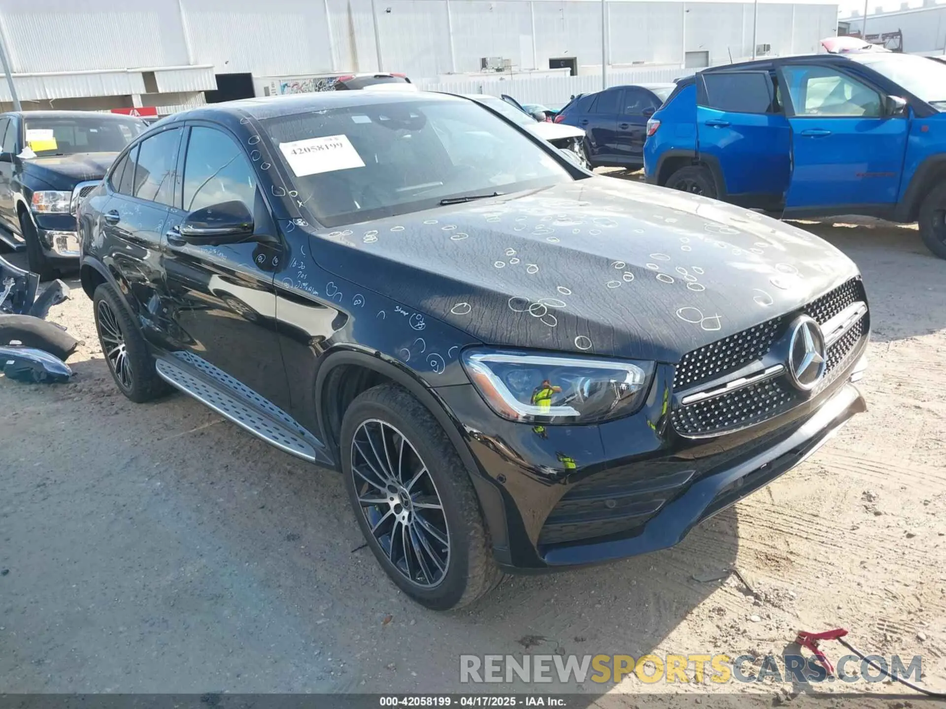 1 fotografías del automóvil dañado W1N0J8EB3PG139622 MERCEDES-BENZ GLC 300 2023