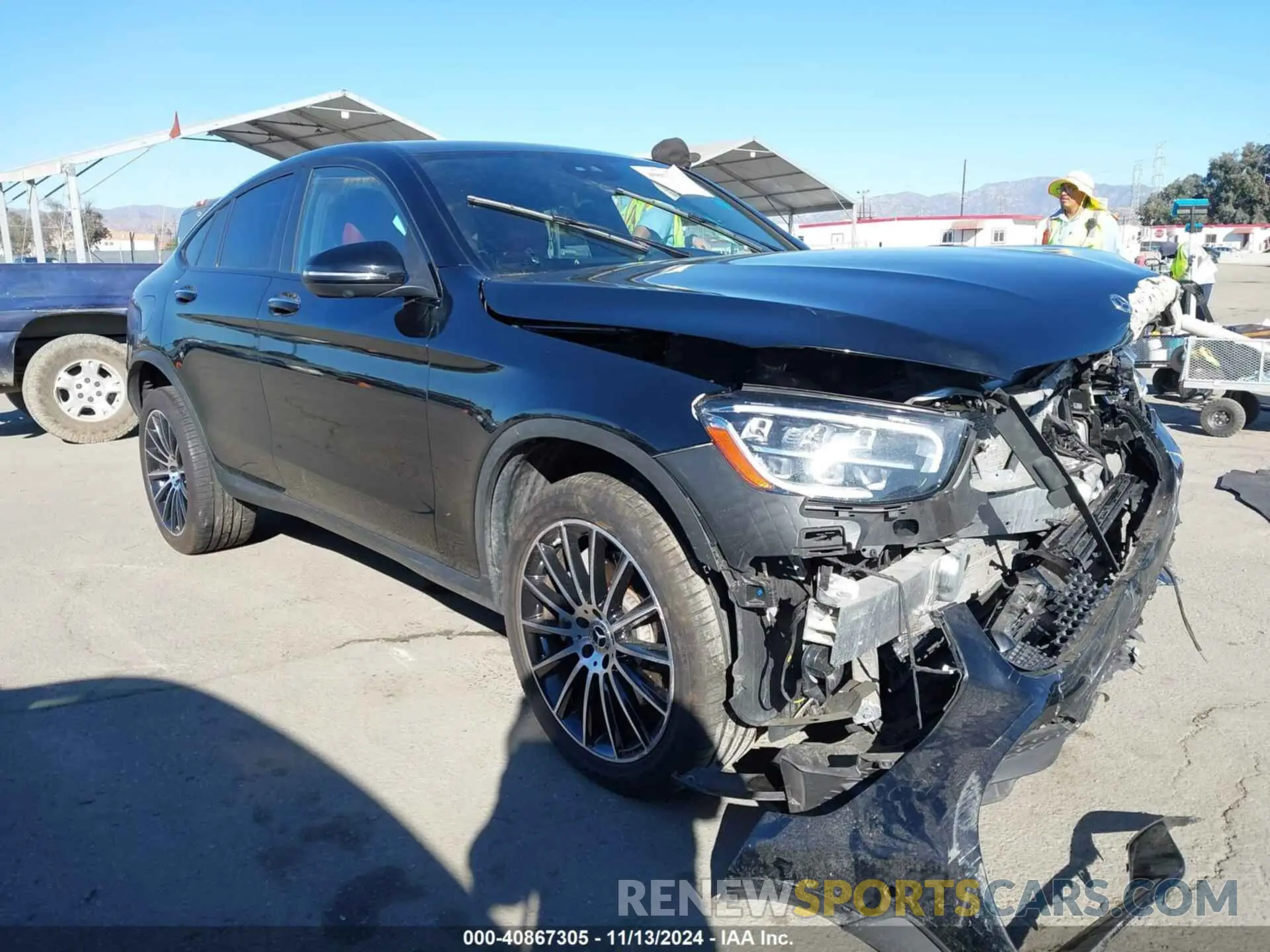 1 fotografías del automóvil dañado W1N0J8EB4PG136373 MERCEDES-BENZ GLC 300 2023