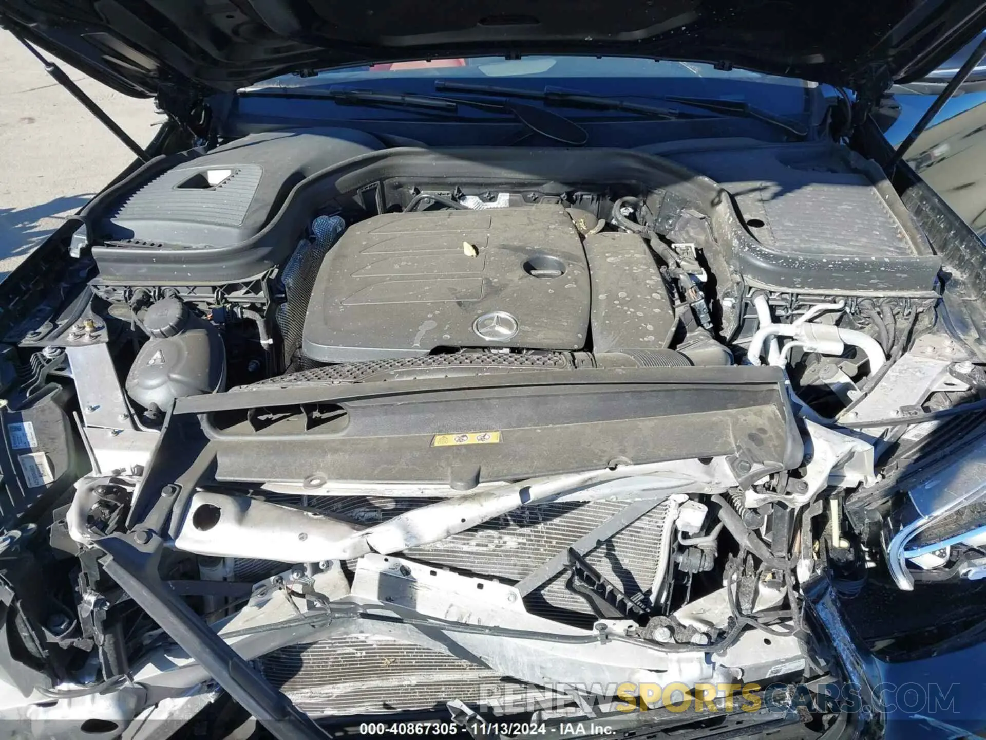 10 fotografías del automóvil dañado W1N0J8EB4PG136373 MERCEDES-BENZ GLC 300 2023